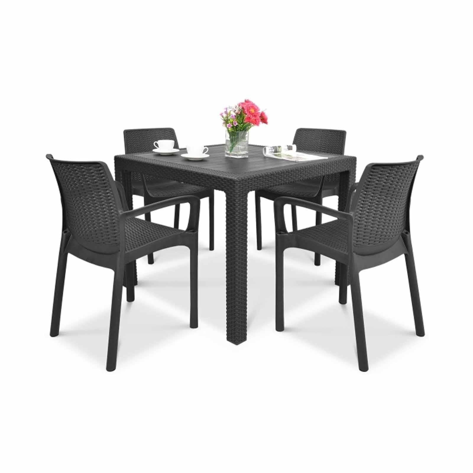 KETER Bali Outdoor Dining Table Set (exclude Installation) D-KT-55-9991-image 2