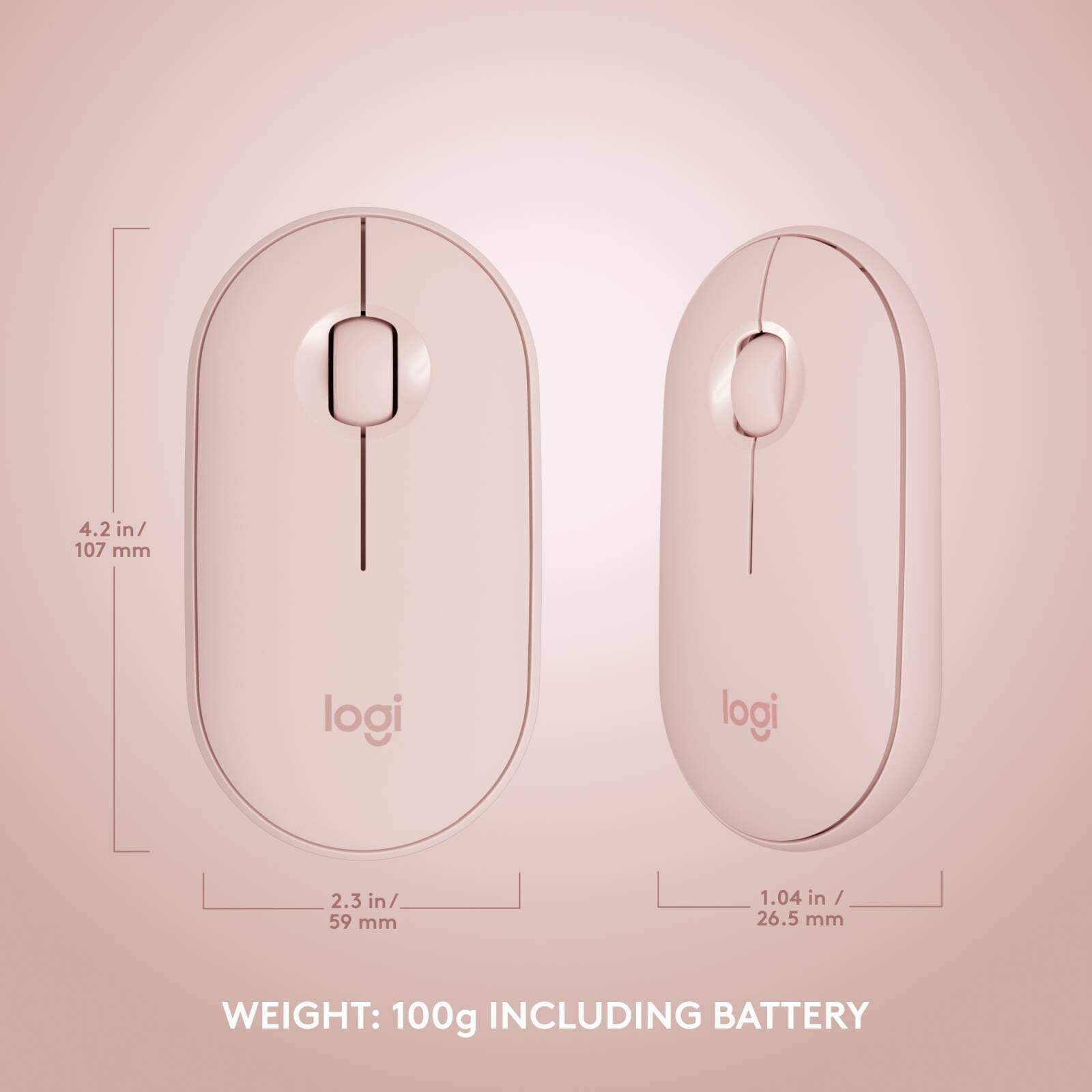 LOGITECH Mk470 Wireless Slim Combo Rose (iy) 920-011326-image 9