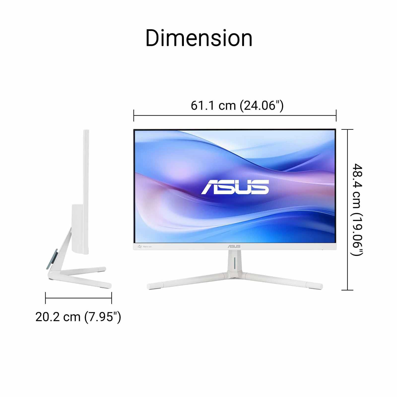 ASUS 27in Eyecare Fhd 100hz Gaming Monitor White VU279HFI-W-image 13