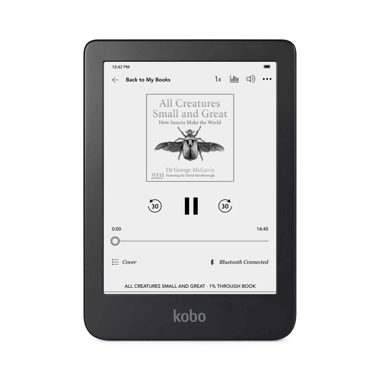 RAKUTEN KO Kobo Clara 2e N506-KU-OB-K-EP-image 1
