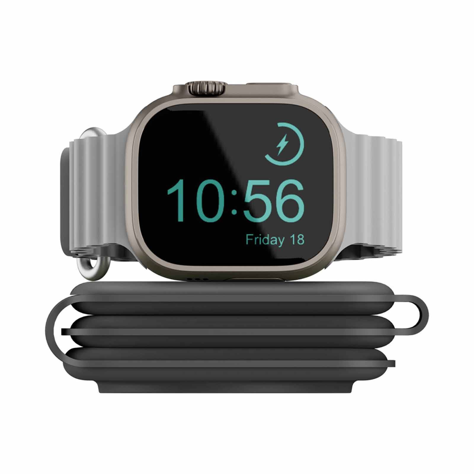 BAZIC Gomag Trio Plus, 3in1 Elevated Foldable Magnetic Wireless Charger 15w Iphone/watch/airpods - Grey GM-TRIOPLUS-GRY-image 2