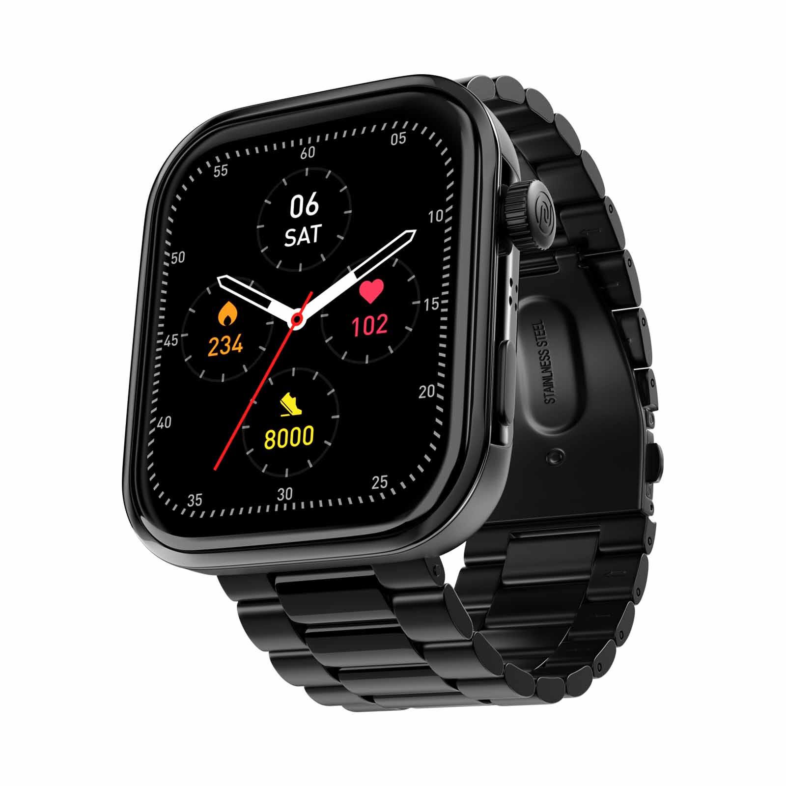 NOISE Colorfit Pro 5 Max Smartwatch - Elite Black WRB-SW-COLORFITPRO5MAX-MTL-BLK_BLK-image 5