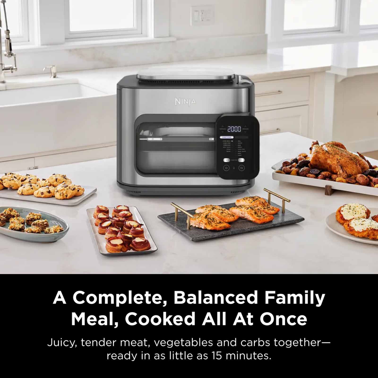 NINJA Combi 14-in-1 Multi-cooker, Oven & Air Fryer SFP701SM-image 2