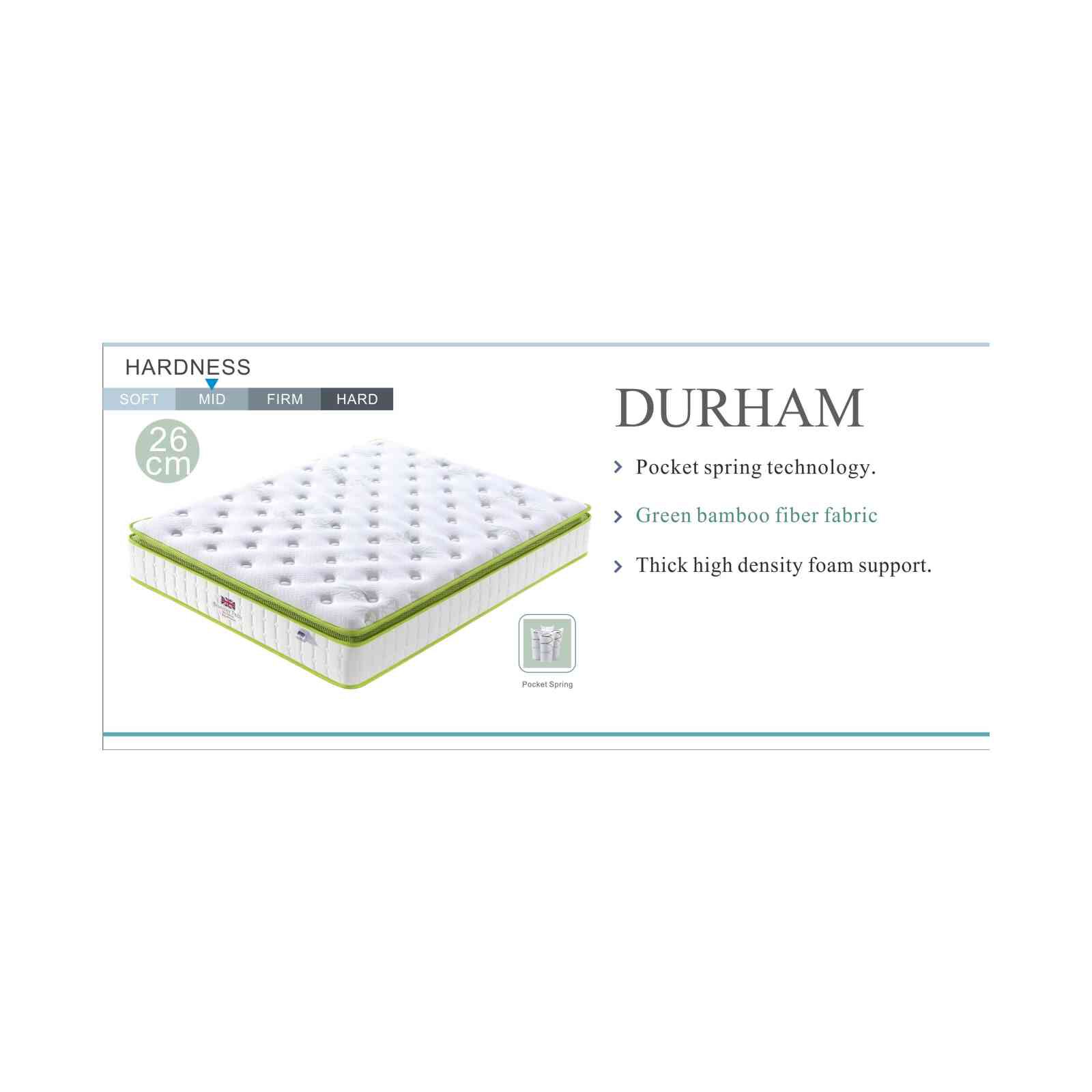 SLUMBER PE Super Single Size Mattress DURHAM-image null