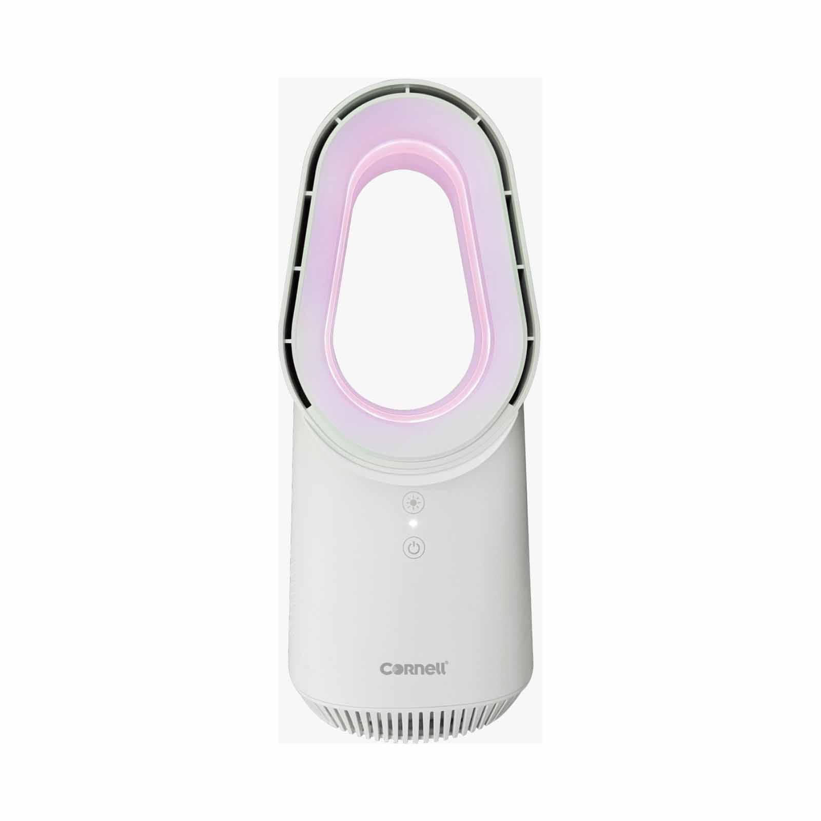CORNELL Mini Tabletop Bladeless Fan CBFS01WH-image 7