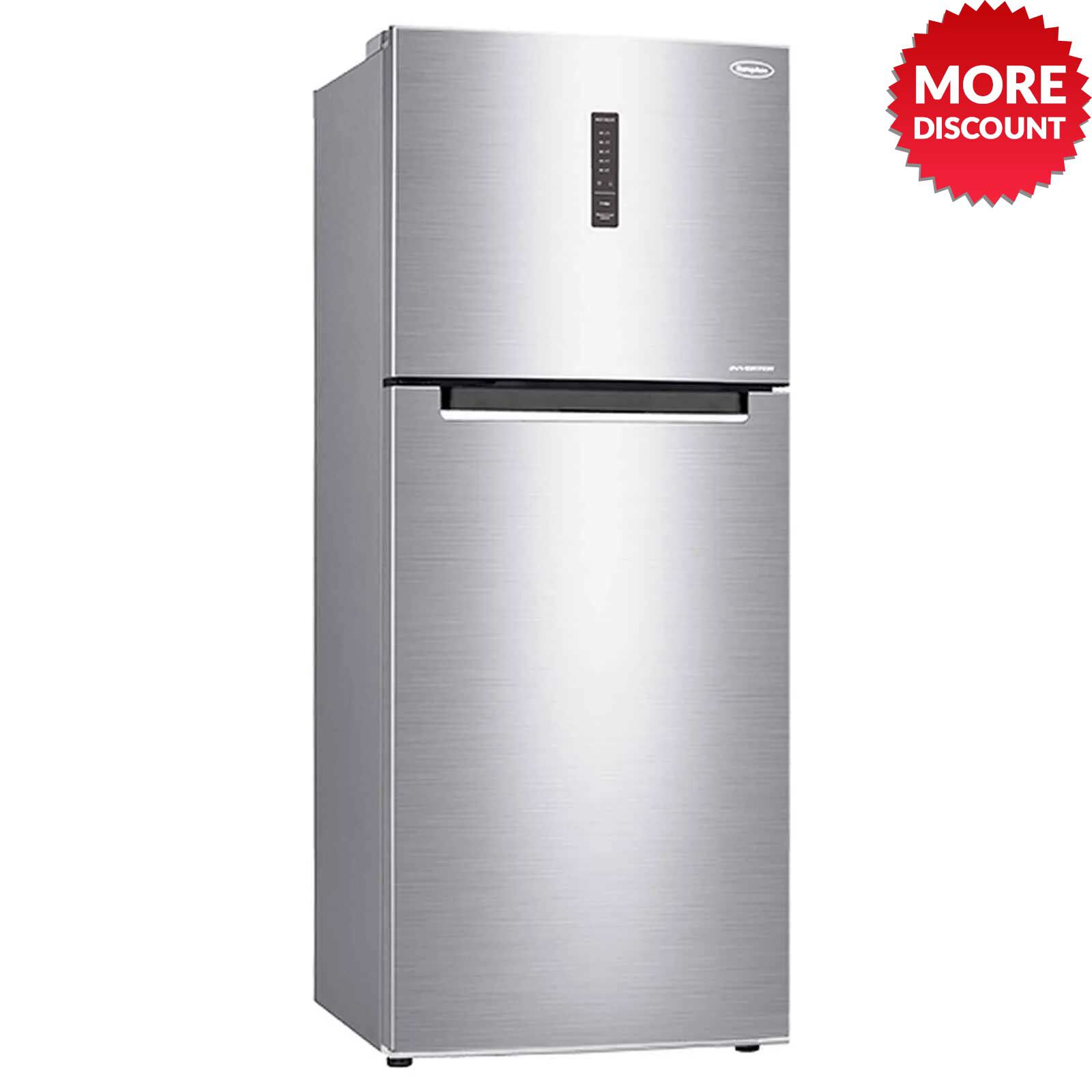 EUROPACE 2 Dr Fridge Deluxe(net 420l) Top Mount ER5461W