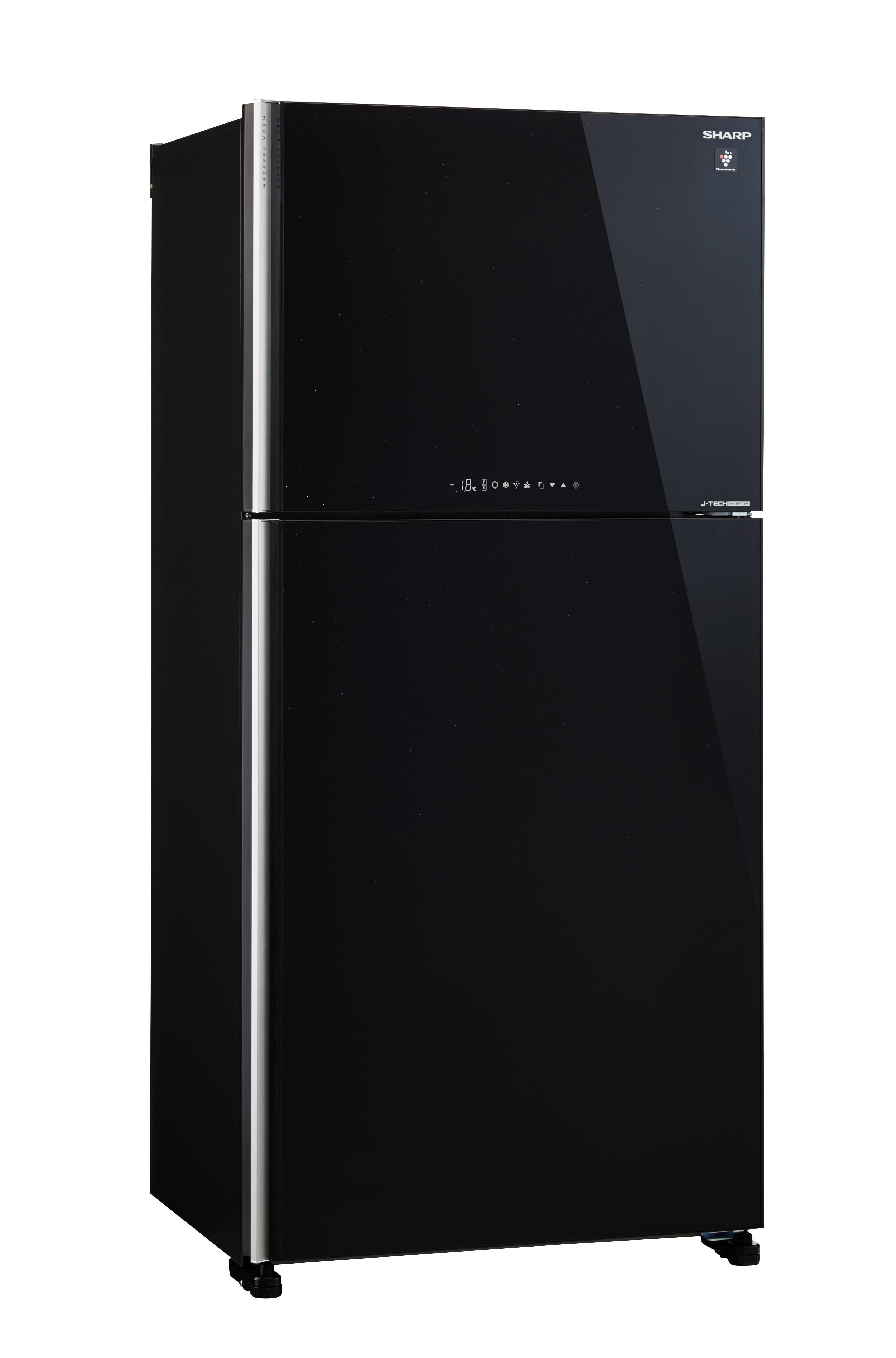 SHARP 2 Dr Fridge (600l) SJ-PG60P2-BK-image 1