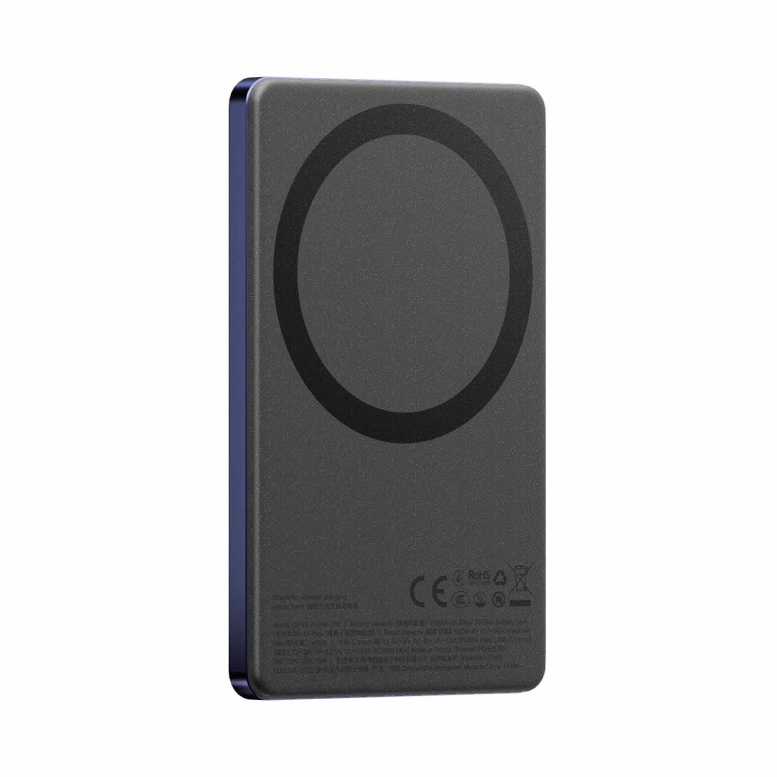 ENERGEA Alupac Mini 3c, 5000mah Mini Aluminium Magsafe Compatible Powerbank - Indigo Blue AP-MINI5K-BLU-3C-image 2
