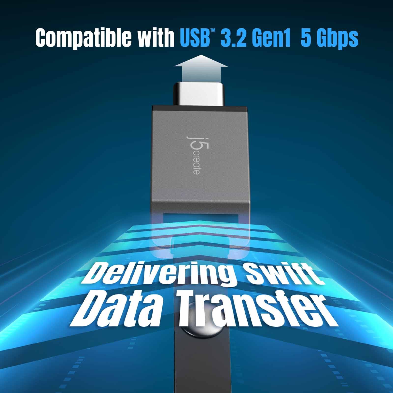 J5CREATE Usb-c To Microsd Card Reader JCHSD31W-image 11
