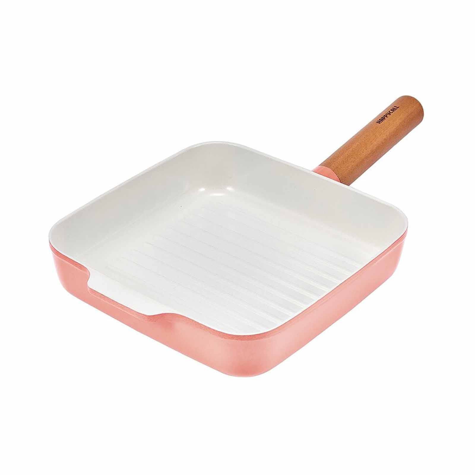 HAPPYCALL Zium Ih 22cm Ceranix-pro Grill Pan - Beige 4001-0198-image null