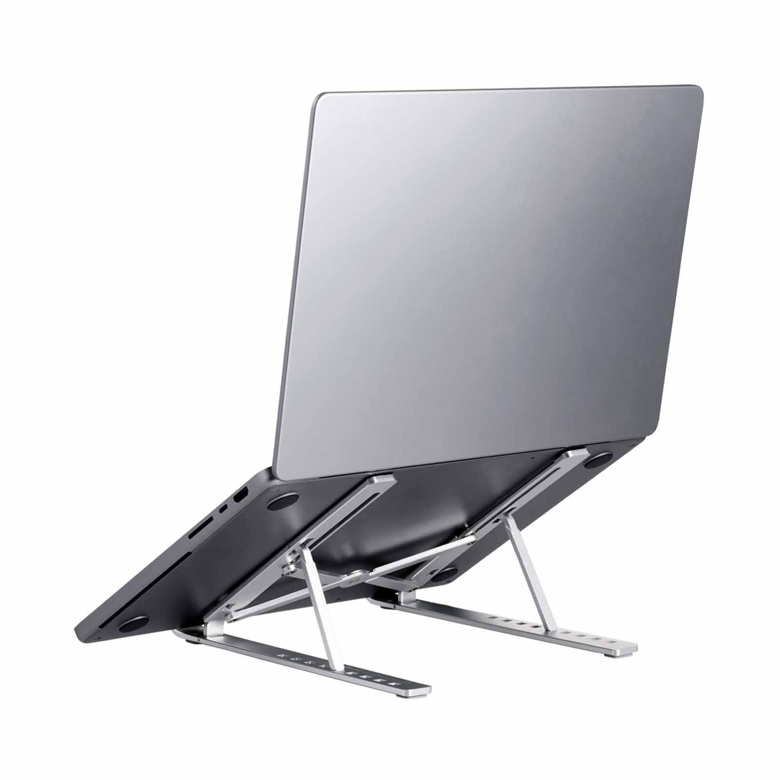 ELECOM Laptop Stand/steel Type/9 Step/silver PCA-LTSCANSV-image 2