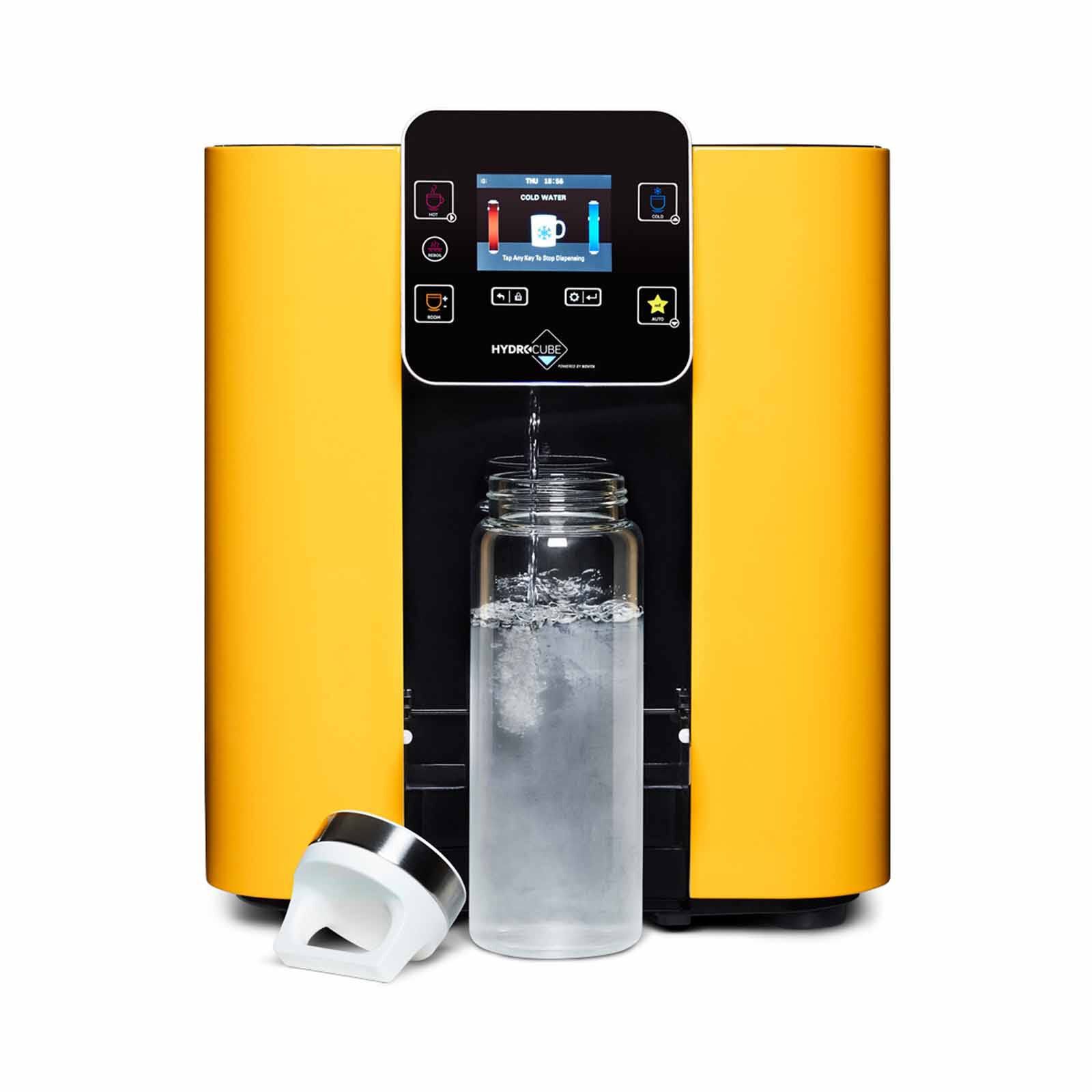 NOVITA Hot & Cold Water Dispenser - Amber Yellow (installaton Included) W29IY-image null