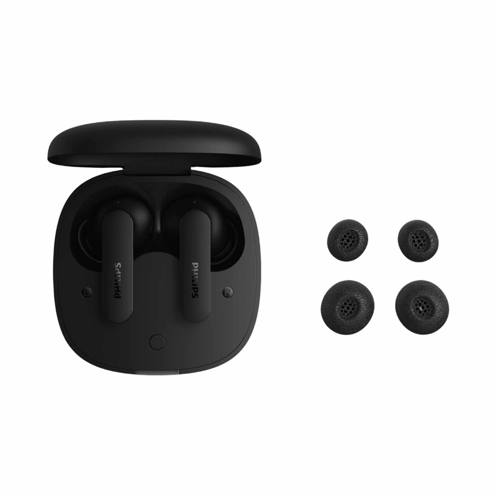 PHILIPS Wireless In-ear, 10mm Drivers, Anc, Bt6.0, 36h, Ipx4 Splash TAT2200BK/97-image 2
