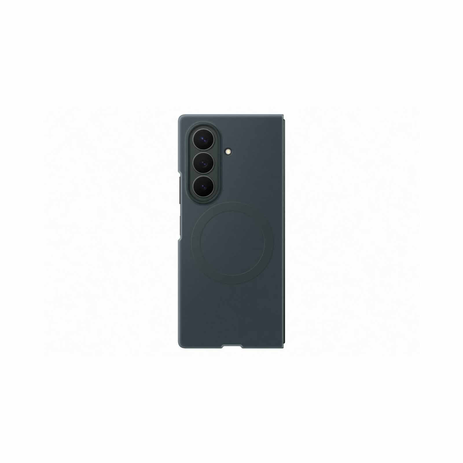 SAMSUNG Galaxy Z Fold8 Ultra Silicone Magnet Case Techno Green EF-EF976CGEGWW-image 2