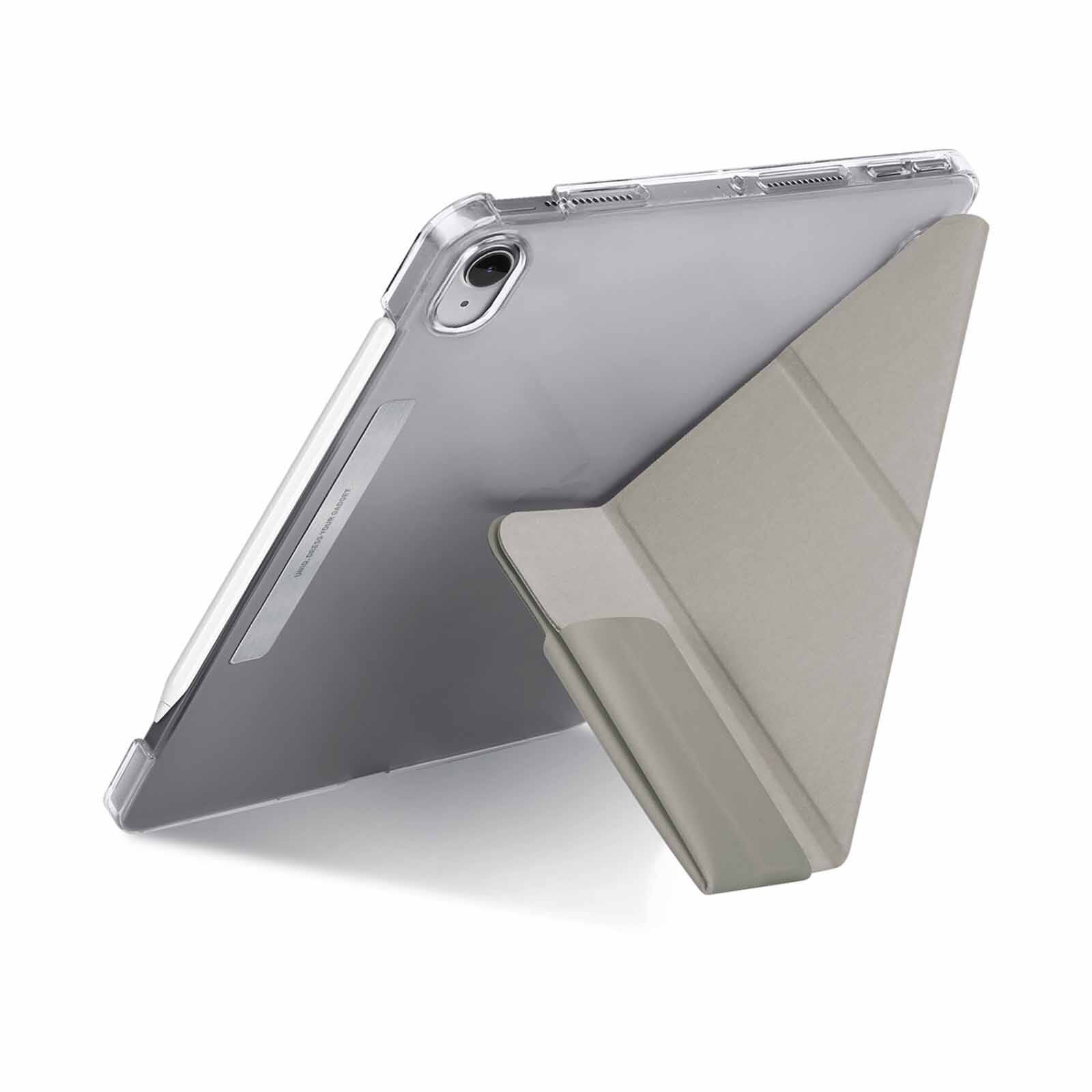 UNIQ Camden Ipad Mini (2021) Antimicrobial - Fossil (grey) UNIQ-PDM6(2021)-CAMGRY-image 2