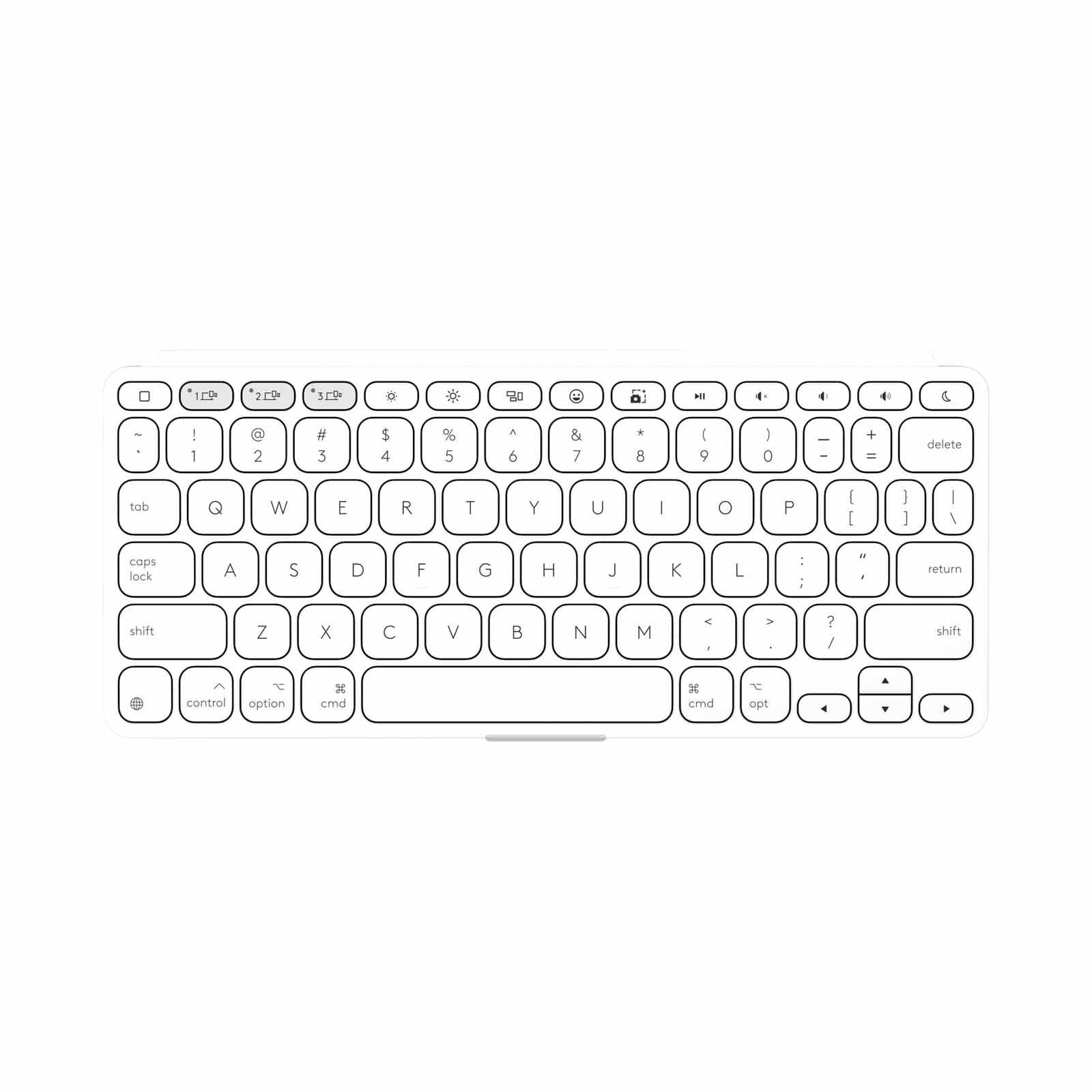 LOGITECH Logi Keys-to-go 2 Bt Kb (apple) Pale Grey (1y) 920-012924-image 12