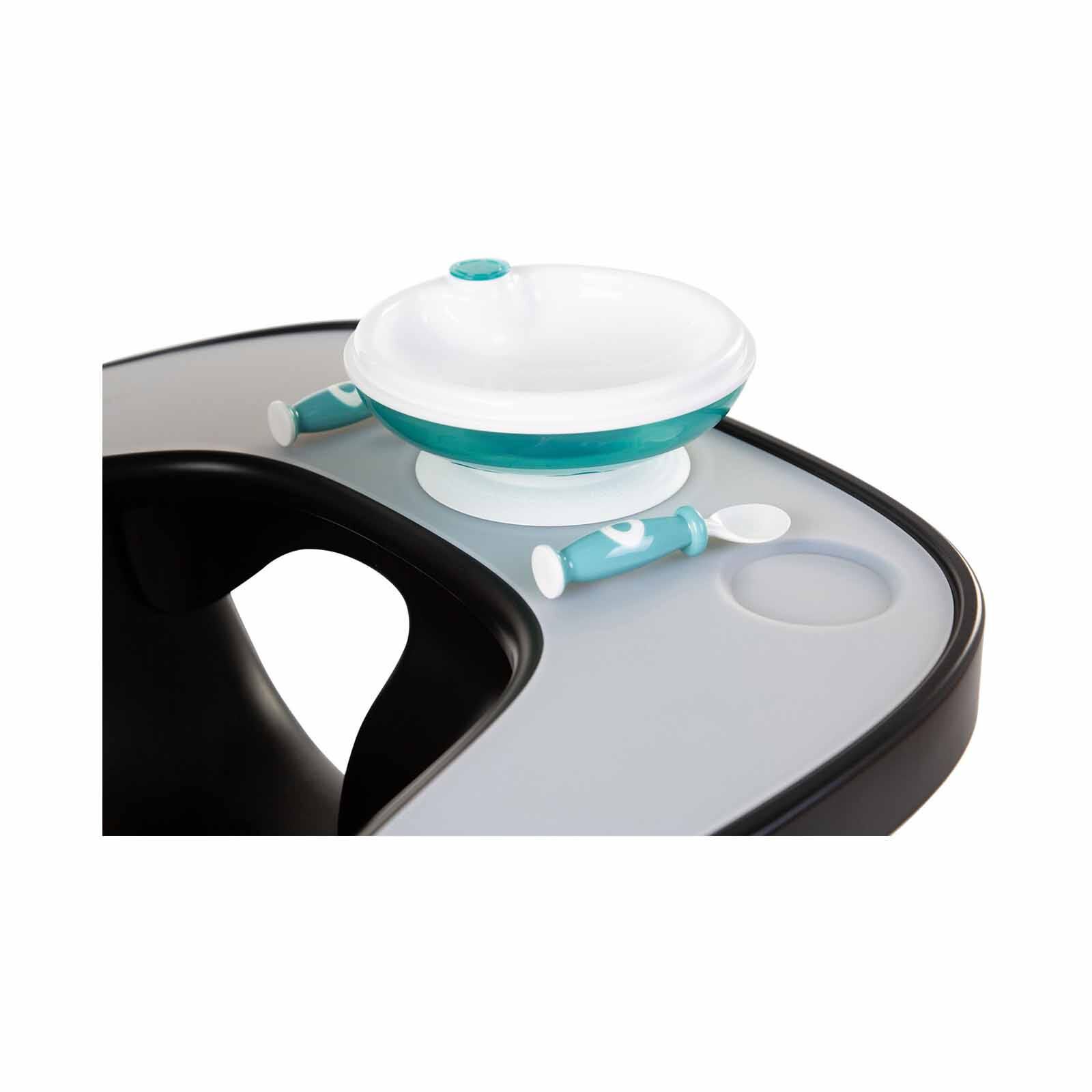CHILDHOME Feeding Tray + Silicone Placemat - Black (online) EVOLU HIGH CHAIR-image 2