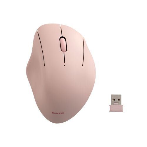 ELECOM Anti Bacterial 3 Button Wireless Silent Mouse Pk M-SH10DBSKPN