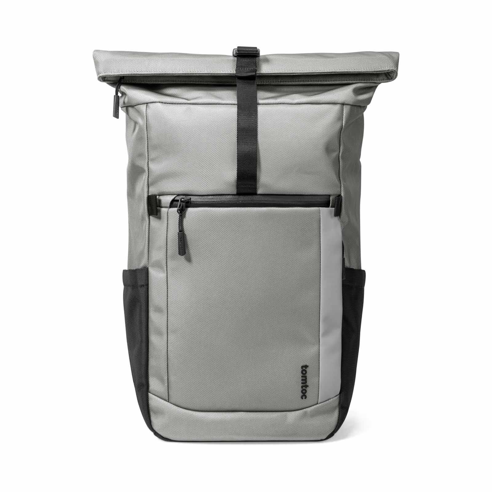 TOMTOC Navigator-t61 Rolltop Backpack - Gray T61M1G1-image 2