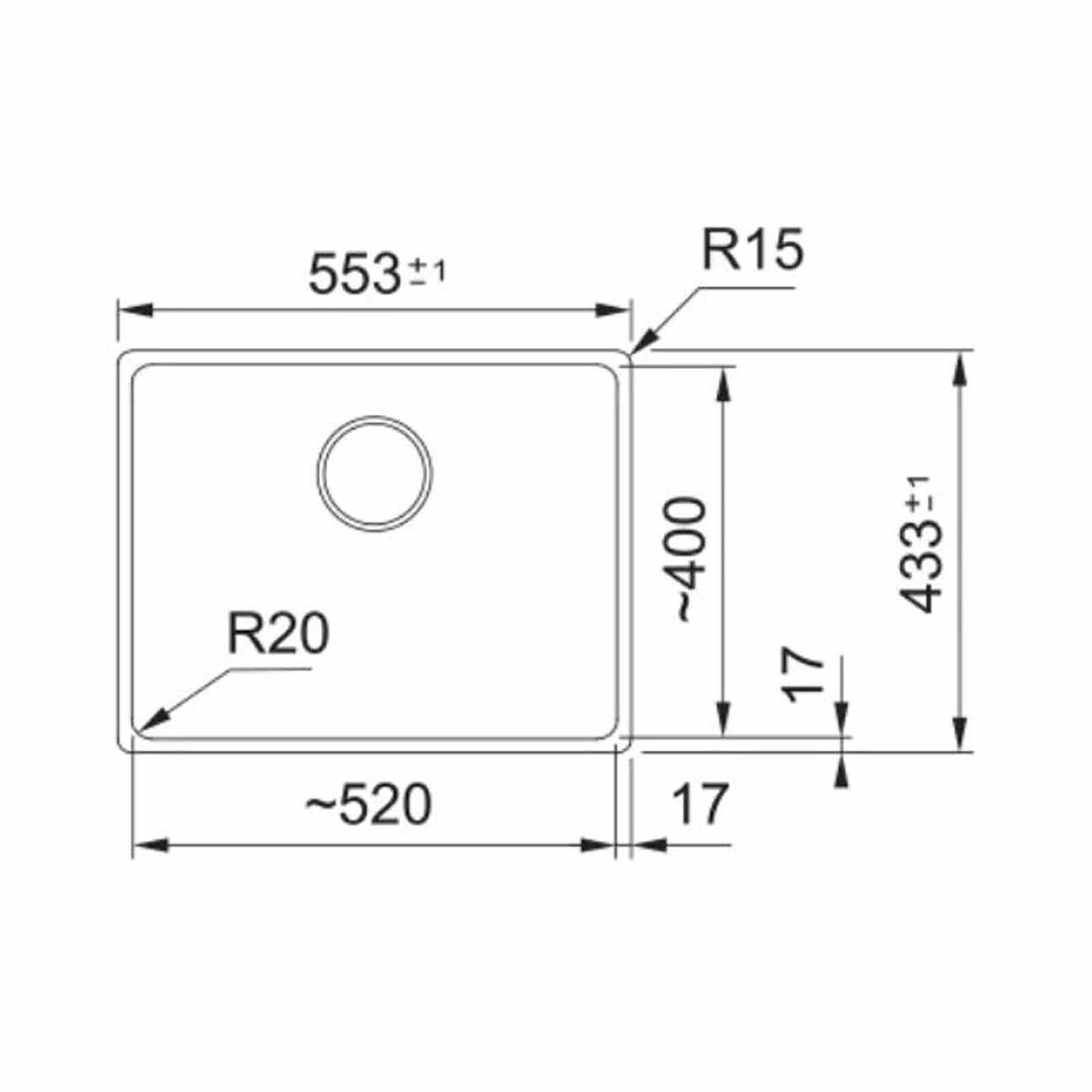 FRANKE Maris Single Bowl Fragranite Kitchen Sink Fragranite -ce Coffee MRG-210-52-CE-image 5