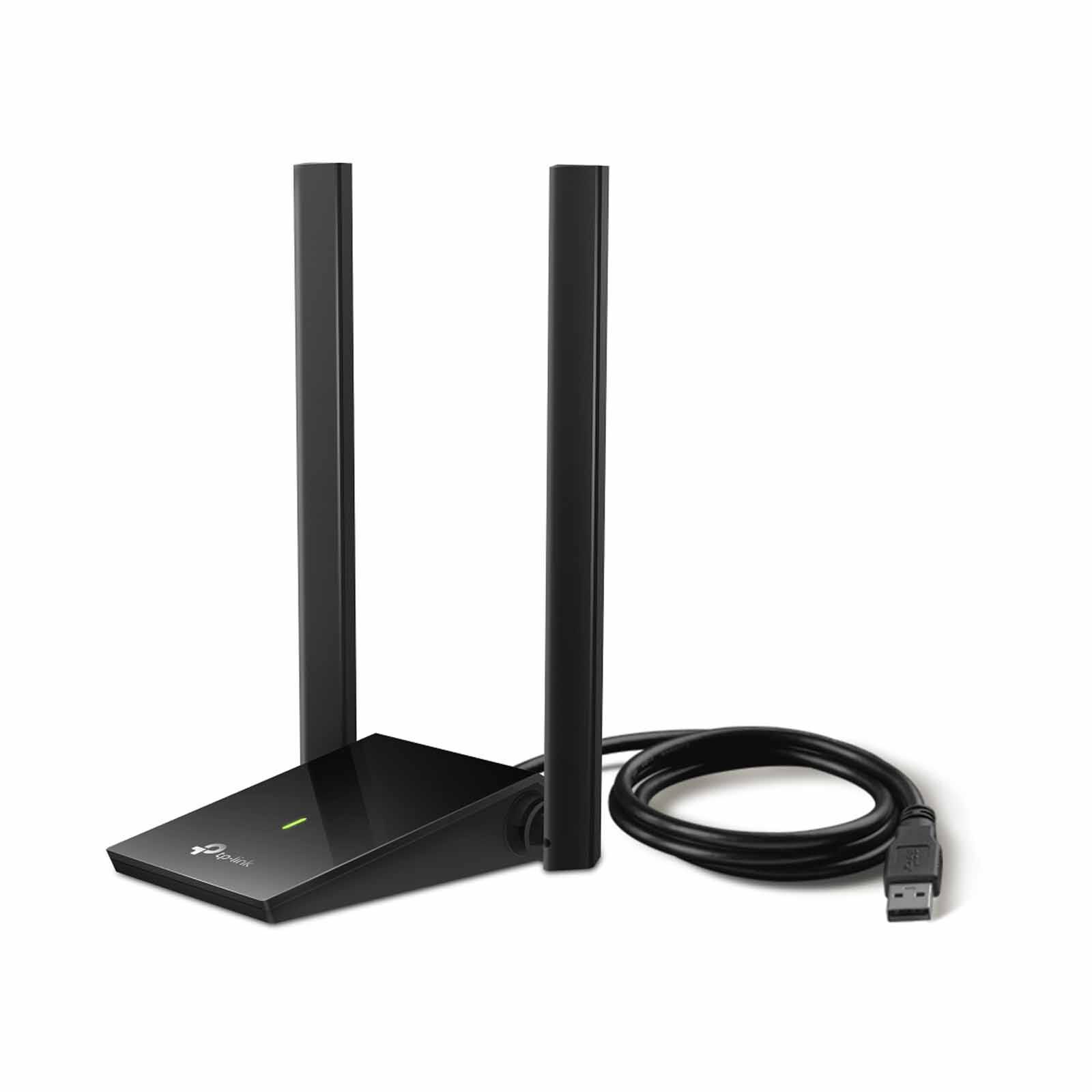 TP LINK Ac1300 Dual Antennas High-gain Wireless Usb Adapter ARCHER T4U PLUS-image 1