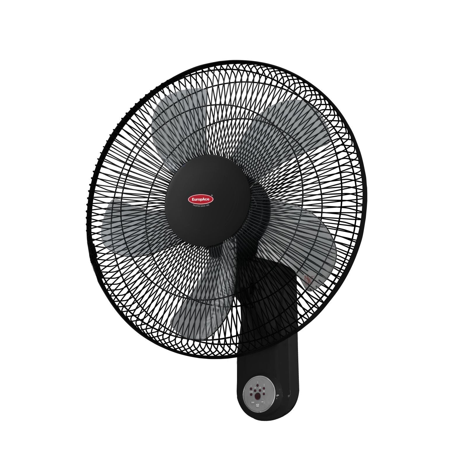 EUROPACE 16 In Wall Fan (black) EWF6162V
