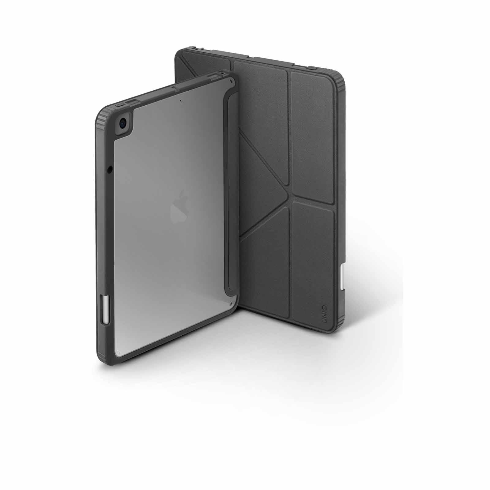 UNIQ Moven New Ipad 10.2 Antimicrobial - Charcoal (grey) UNIQ-PD10.2GAR-MOVGRY-image 1