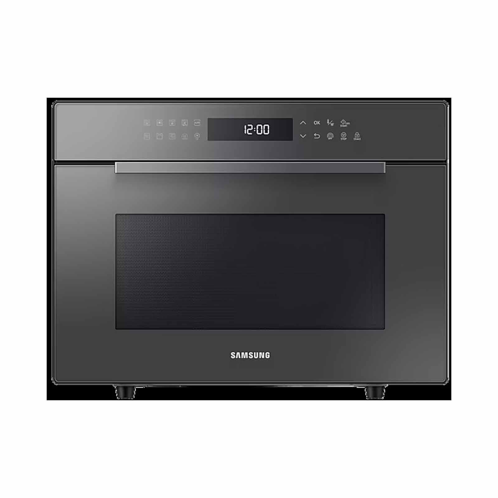 SAMSUNG Microwave Convection With Steam (35l) - Charcoal MC35R8088LC/SP-image 1