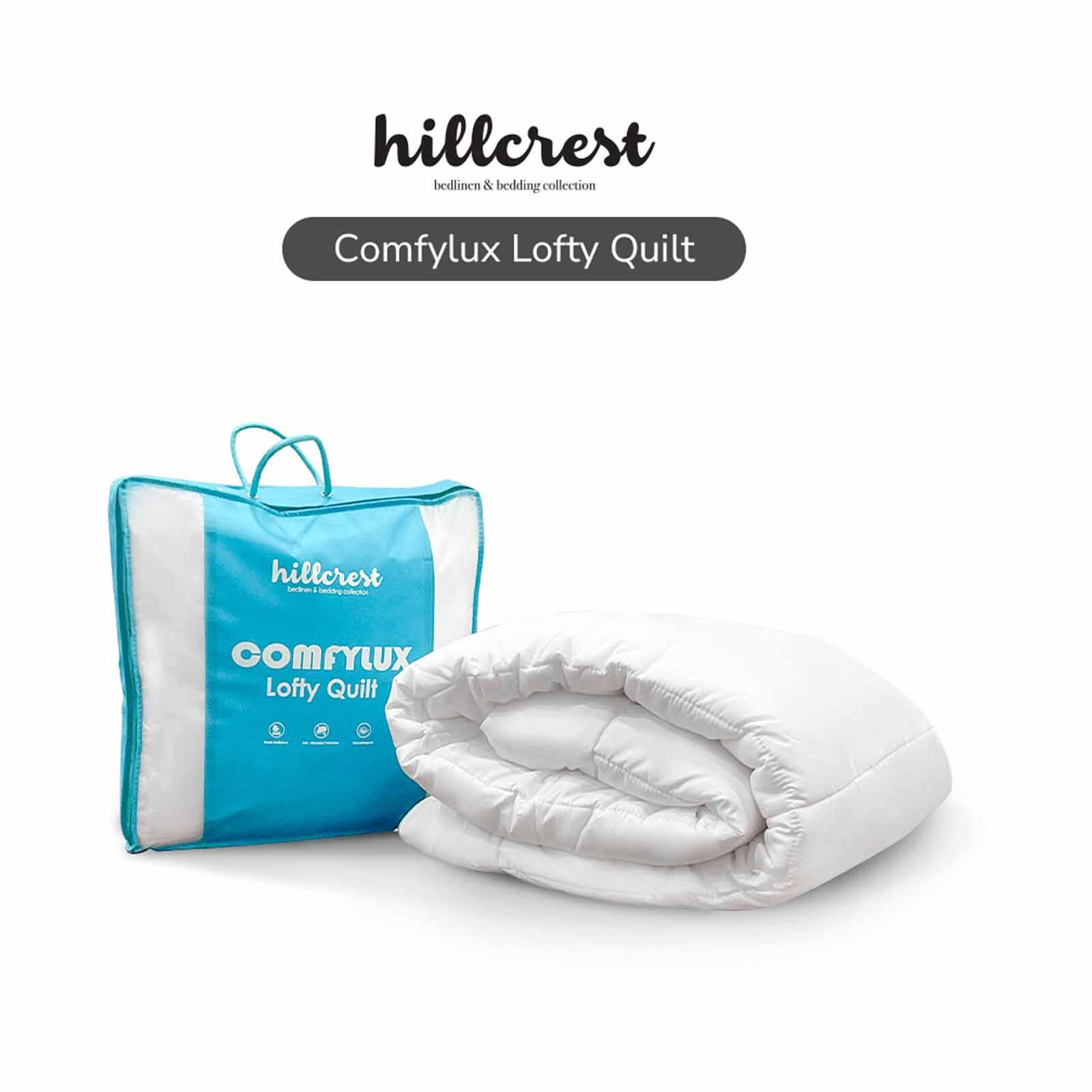 HILLCREST Comfylux Lofty Quilt With 4 Loops - Queen (online Exclusive) 4209-image 1