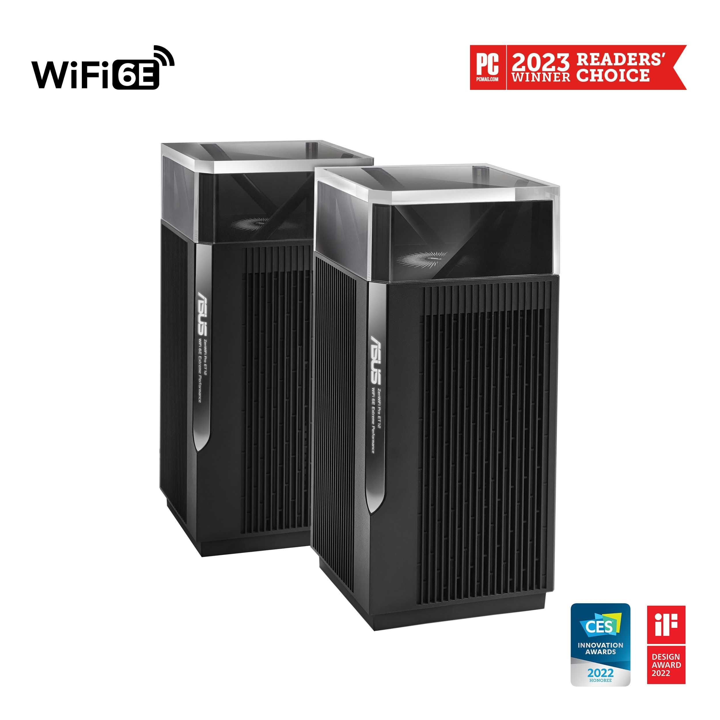 ASUS Zenwifi Pro Et12 Wifi 6e Ax11000 Tri-band Mesh ET12(2-PK)-image 2