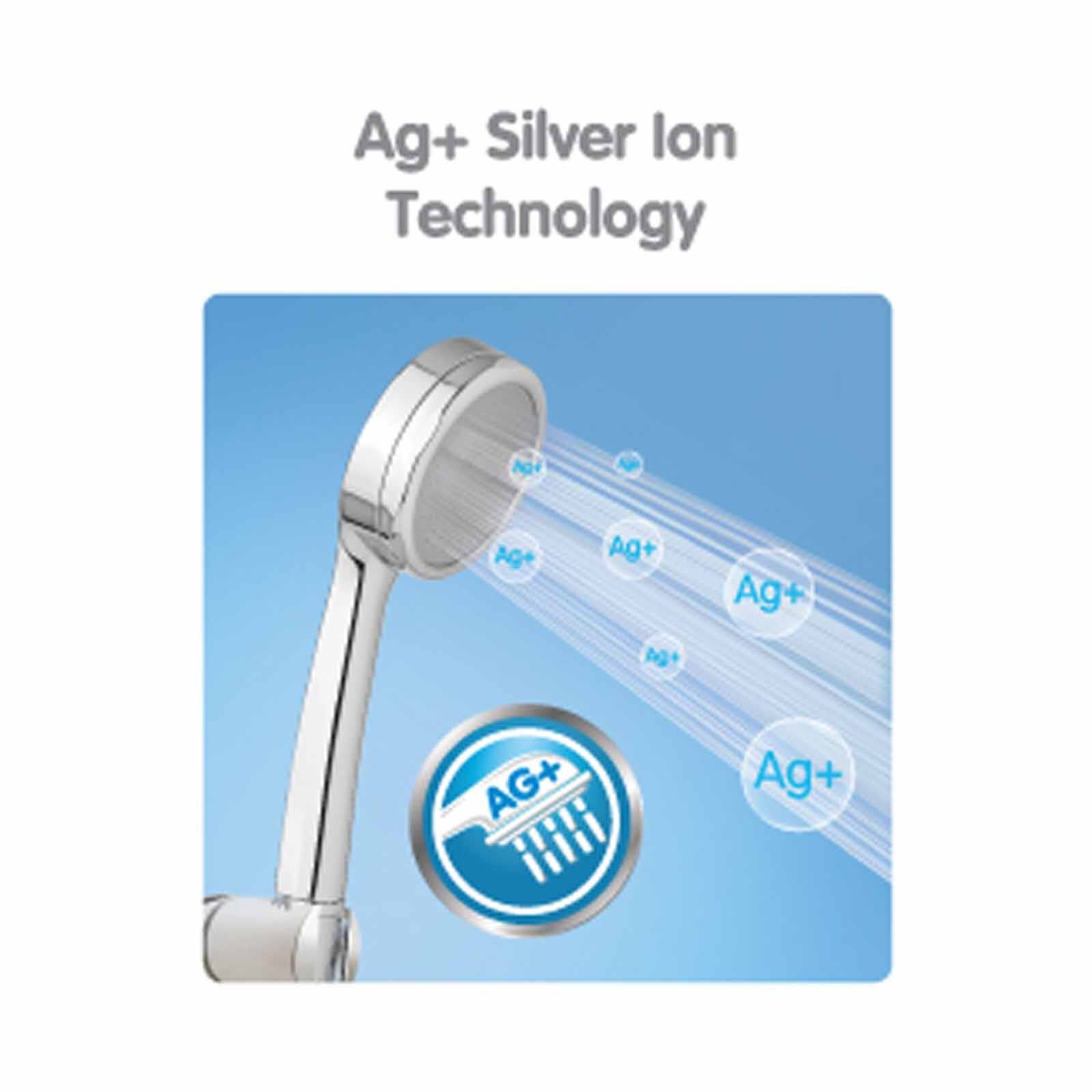 707 Electric Instant Shower Heater - White LUXTON - WHITE-image 2
