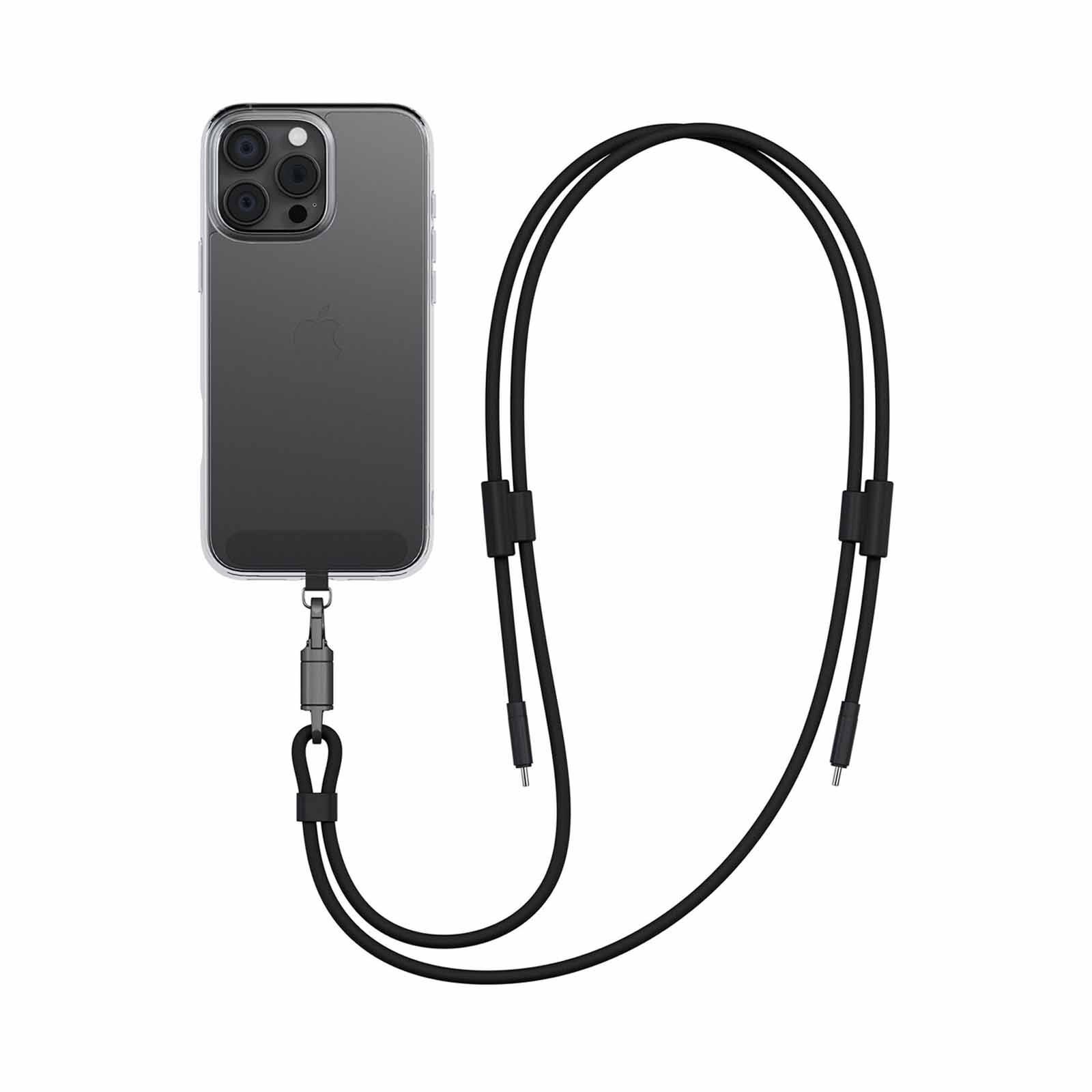 ENERGEA Lasso Lanyard C-c Cable 480mbps, 240w With Lanyard Card 1.5m -black CBL-LASS-BLK150-image 5