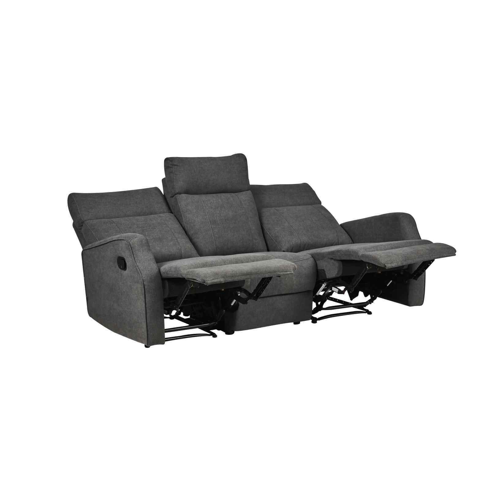 MIZU DESIG 3rr Seater Recliner (sl) Mto Simulated Leather Sofa ELLA-image 42