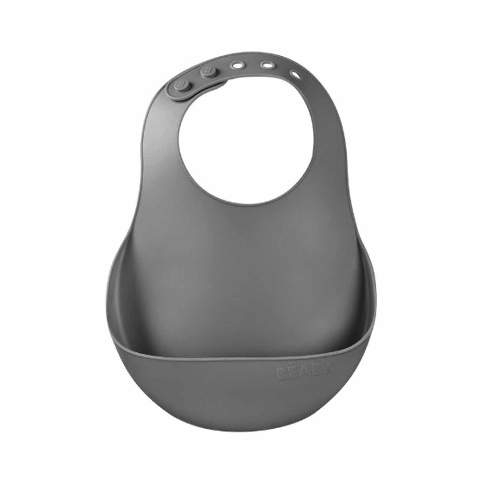 BEABA Bib - Mineral (online) SILICONE-image 1