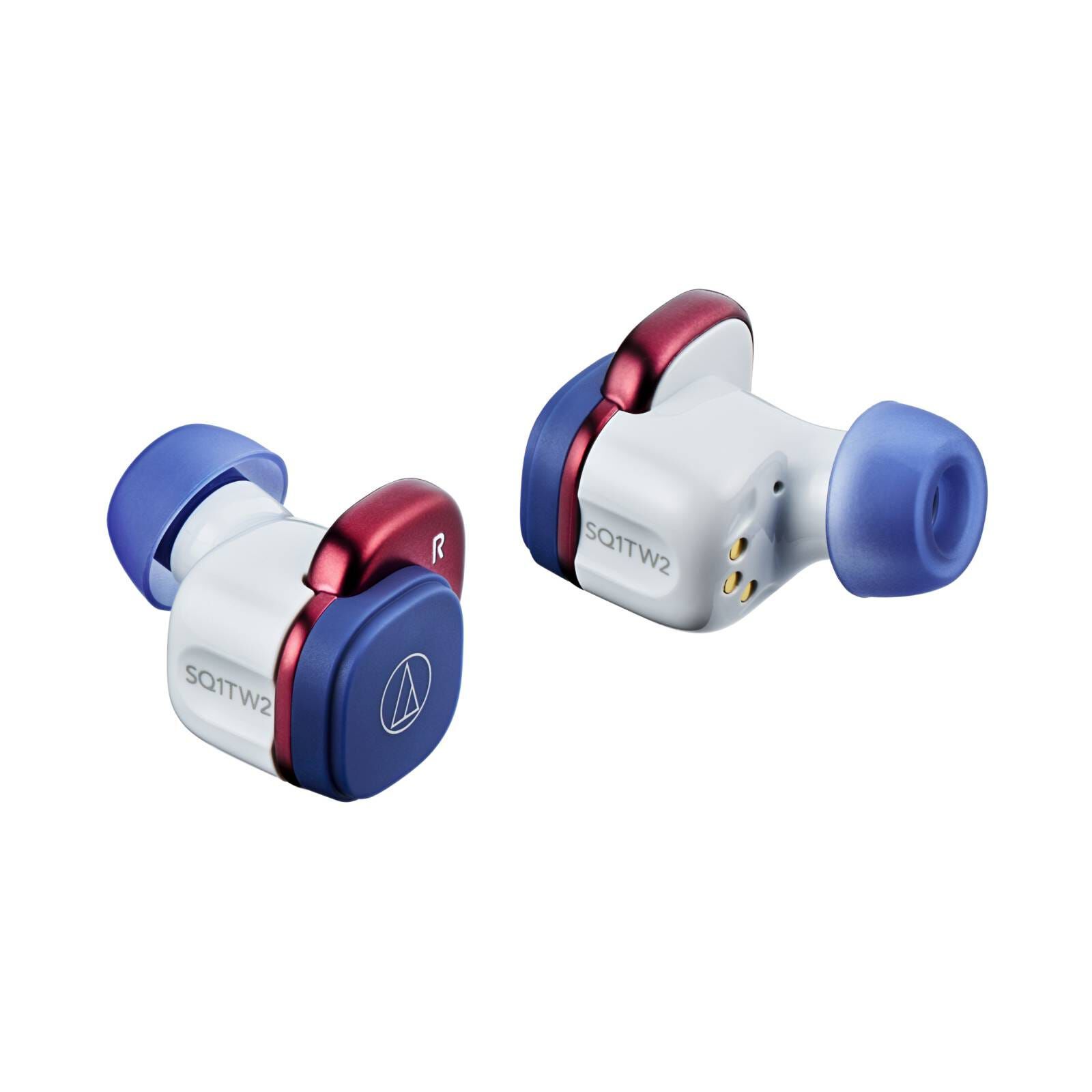 AUDIO TECH True Wireless Headphone Navy Red ATH-SQ1TW2 NRD
