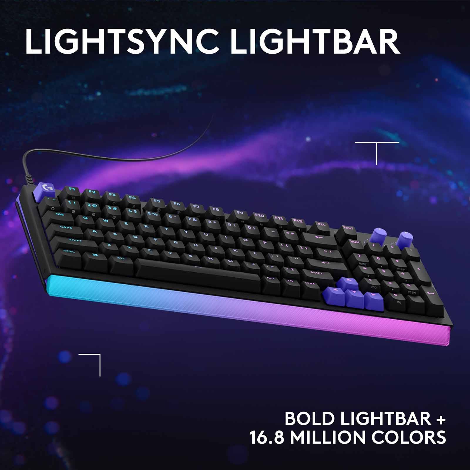 LOGITECH G512 X 98 Analog Mech Keyboard Black Tactile (2y) 920-013988-image 9