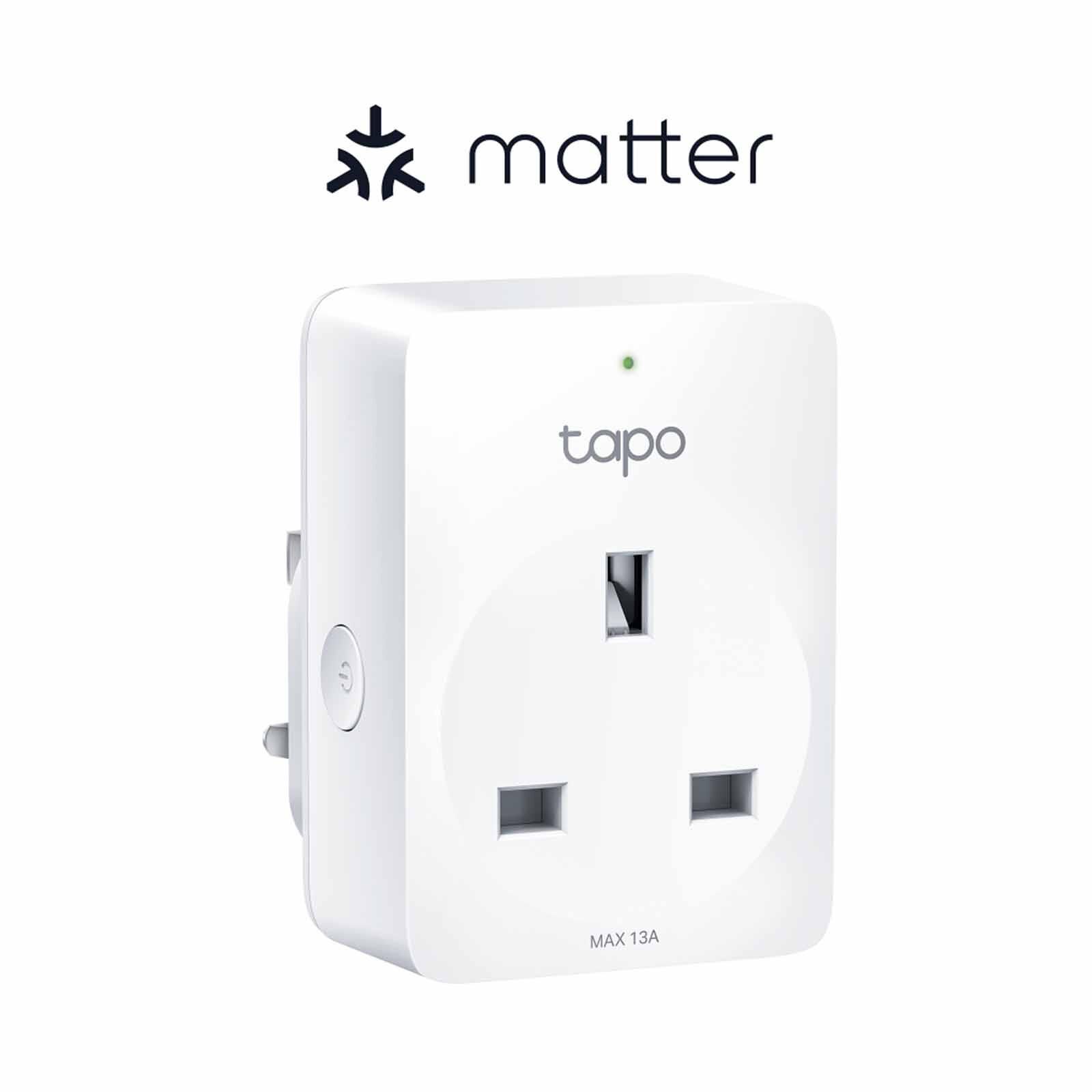 TP LINK Mini Smart Wi-fi Plug, Energy Monitoring, Matter TPL-TAPO P110M-image 1