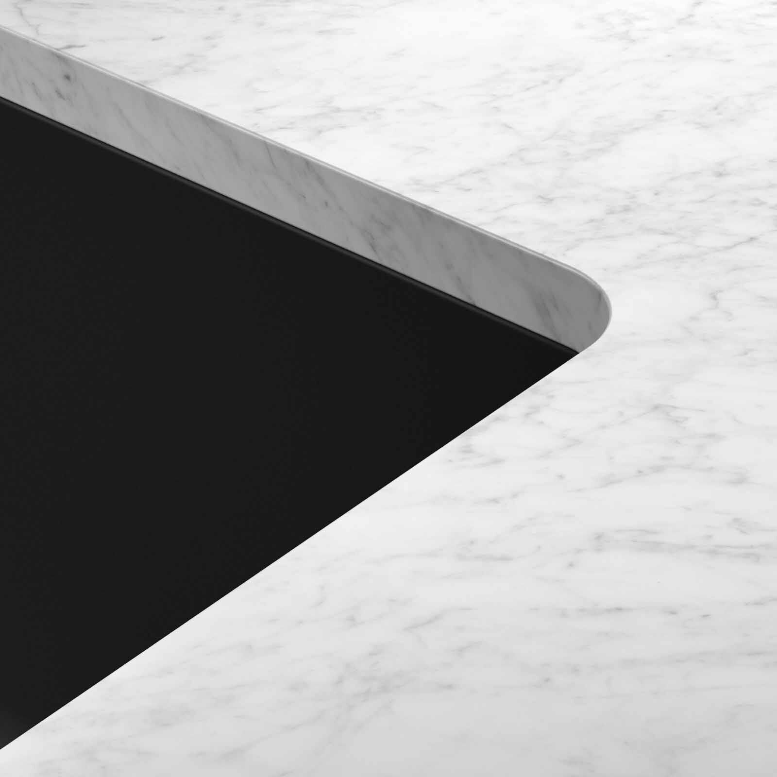 FRANKE Single Bowl Fragranite Kitchen Sink - Mrg 210-72 / 110-72-mb Matt Black MARIS-image 4