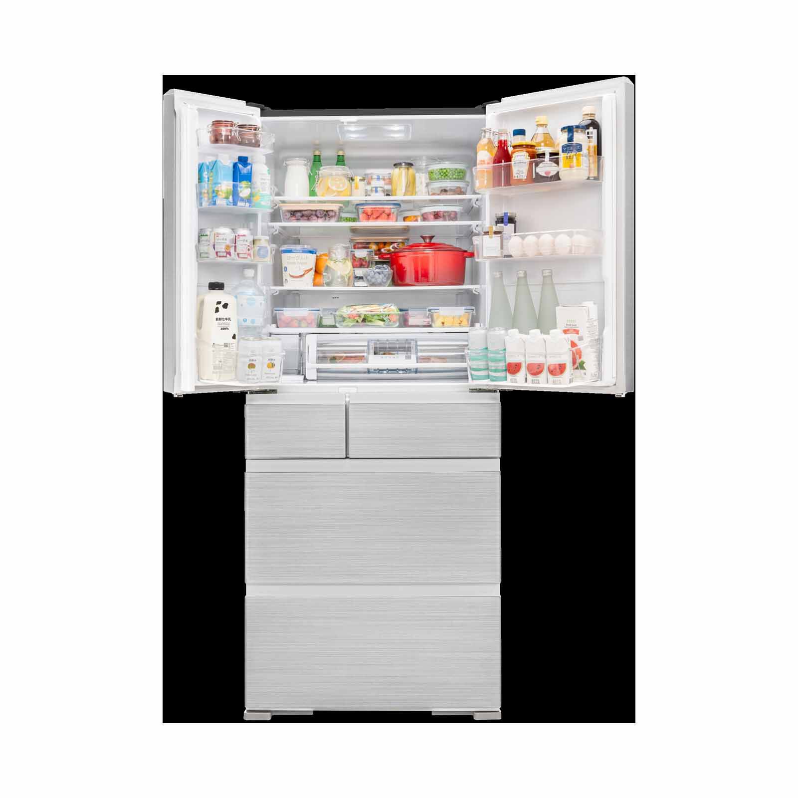 HITACHI Multi Door Fridge - Silver (610l) R-TSF62YS SL-image 3