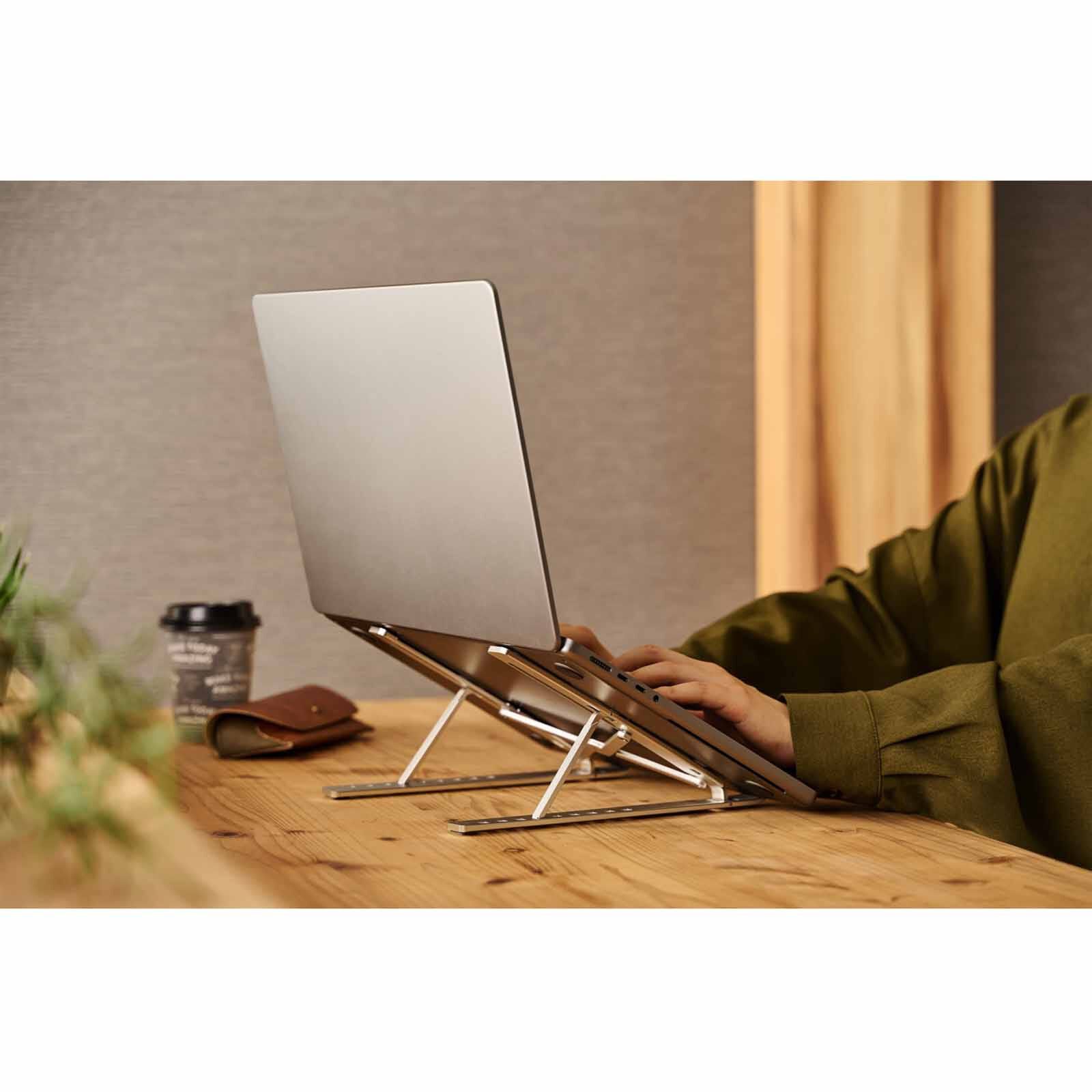 ELECOM Laptop Stand/steel Type/9 Step/silver PCA-LTSCANSV-image 7