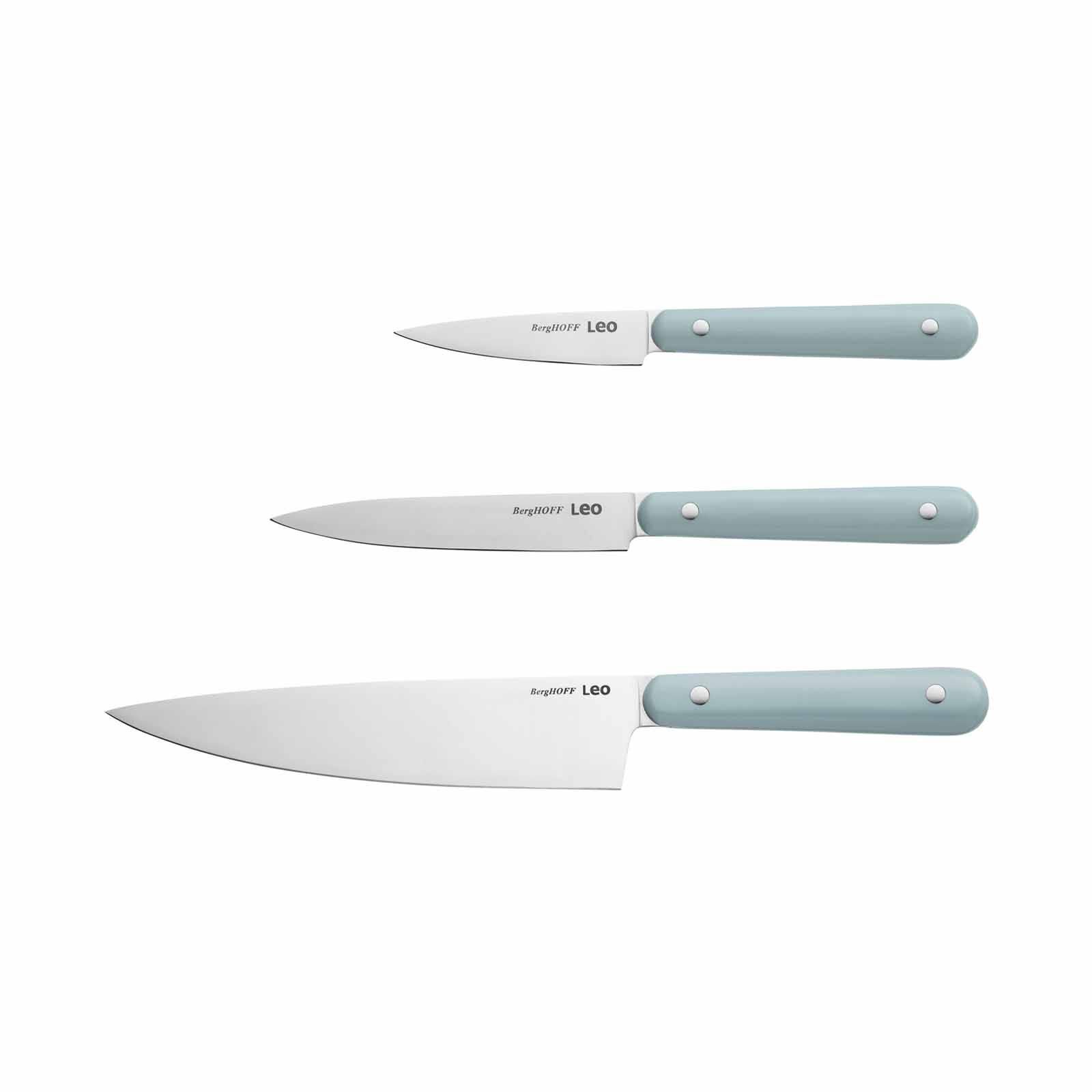 BERGHOFF 3-pc Starter Knife Set Slate BH0472-image null
