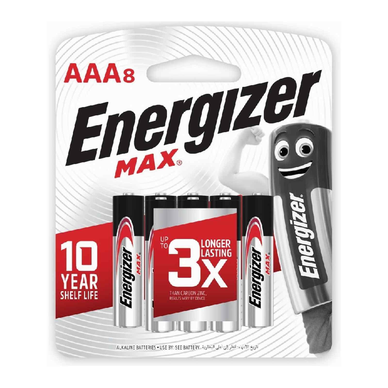 ENERGIZER Max Aaa 8s Pack E92BP8-image null