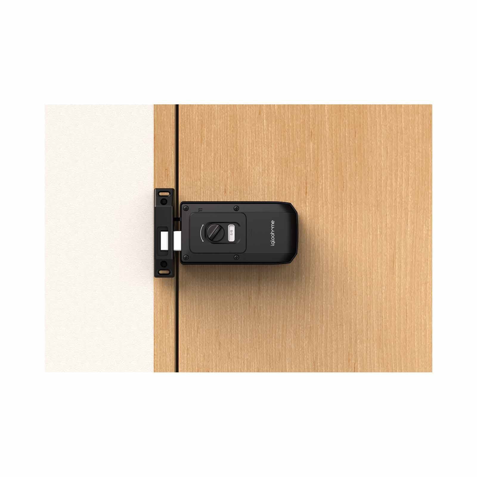 IGLOOHOME Rm2f(gate)+rw1(wooden Rim) RM2F(GATE)+RW1(WOODEN RIM)-image 16