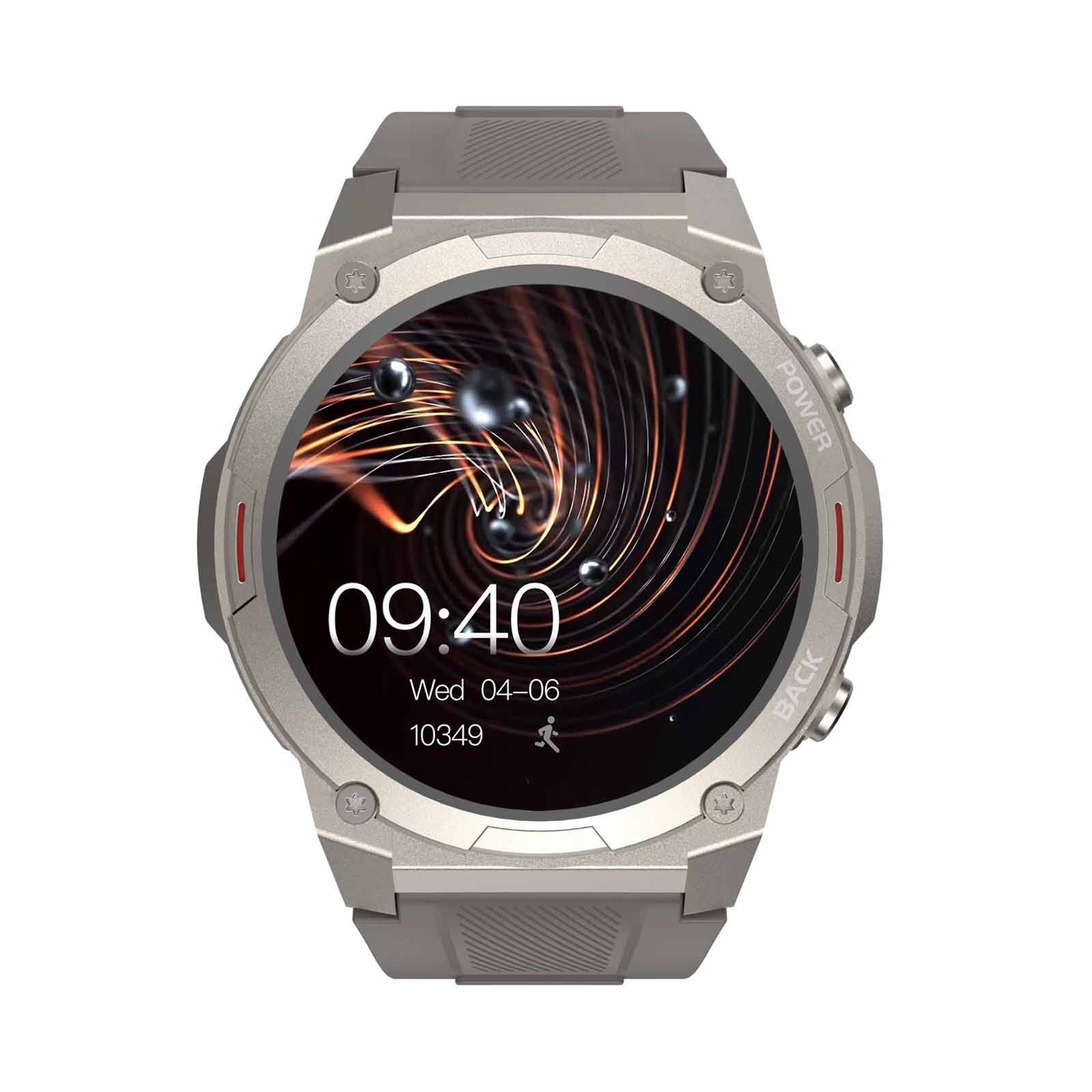 HIFUTURE Mix2 - Grey Bluetooth Smartwatch With Heart Rate Function HSFI2SG-image 1