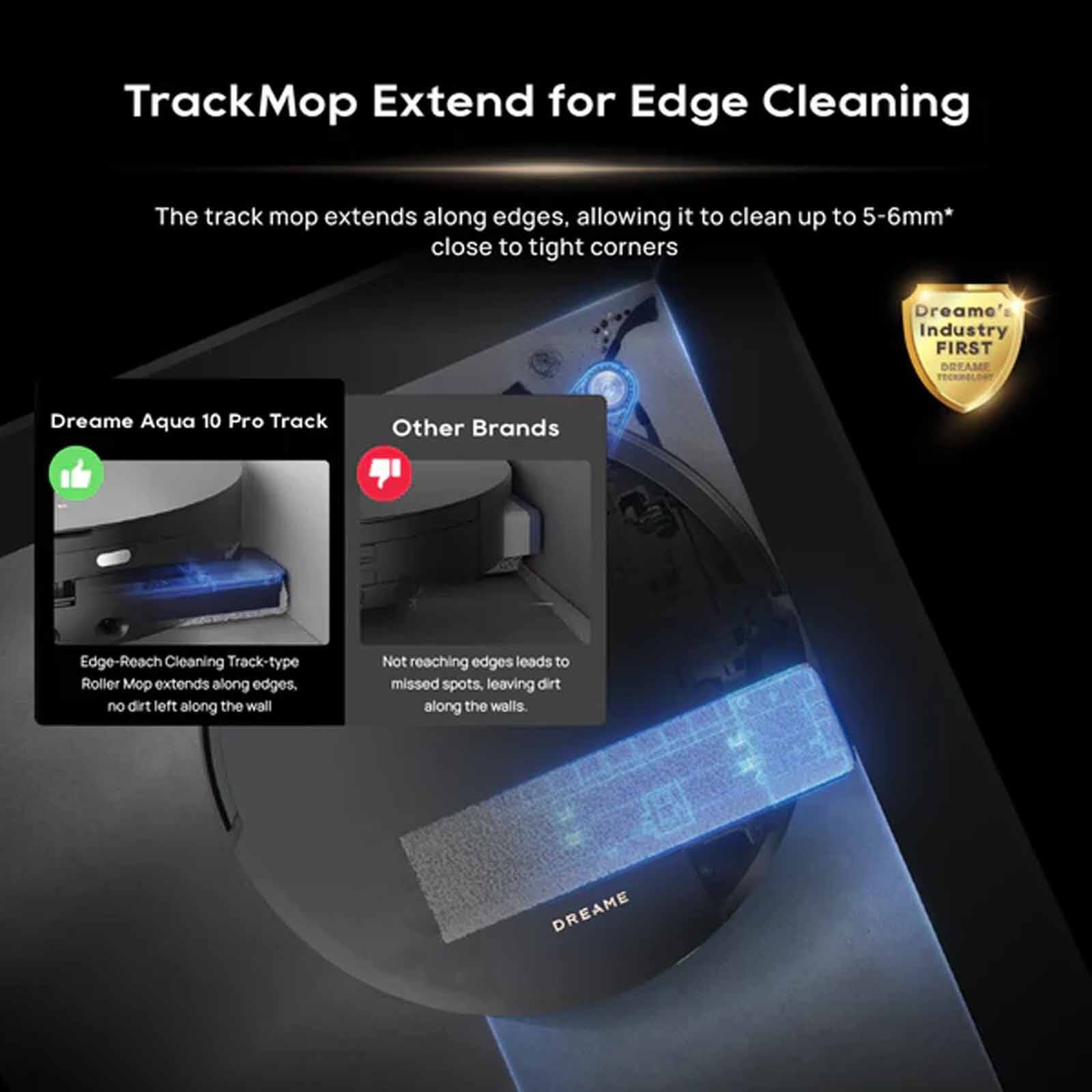 DREAME Aqua 10 Pro Track Robot Vacuum Cleaner AQUA 10 PRO TRACK-image 8
