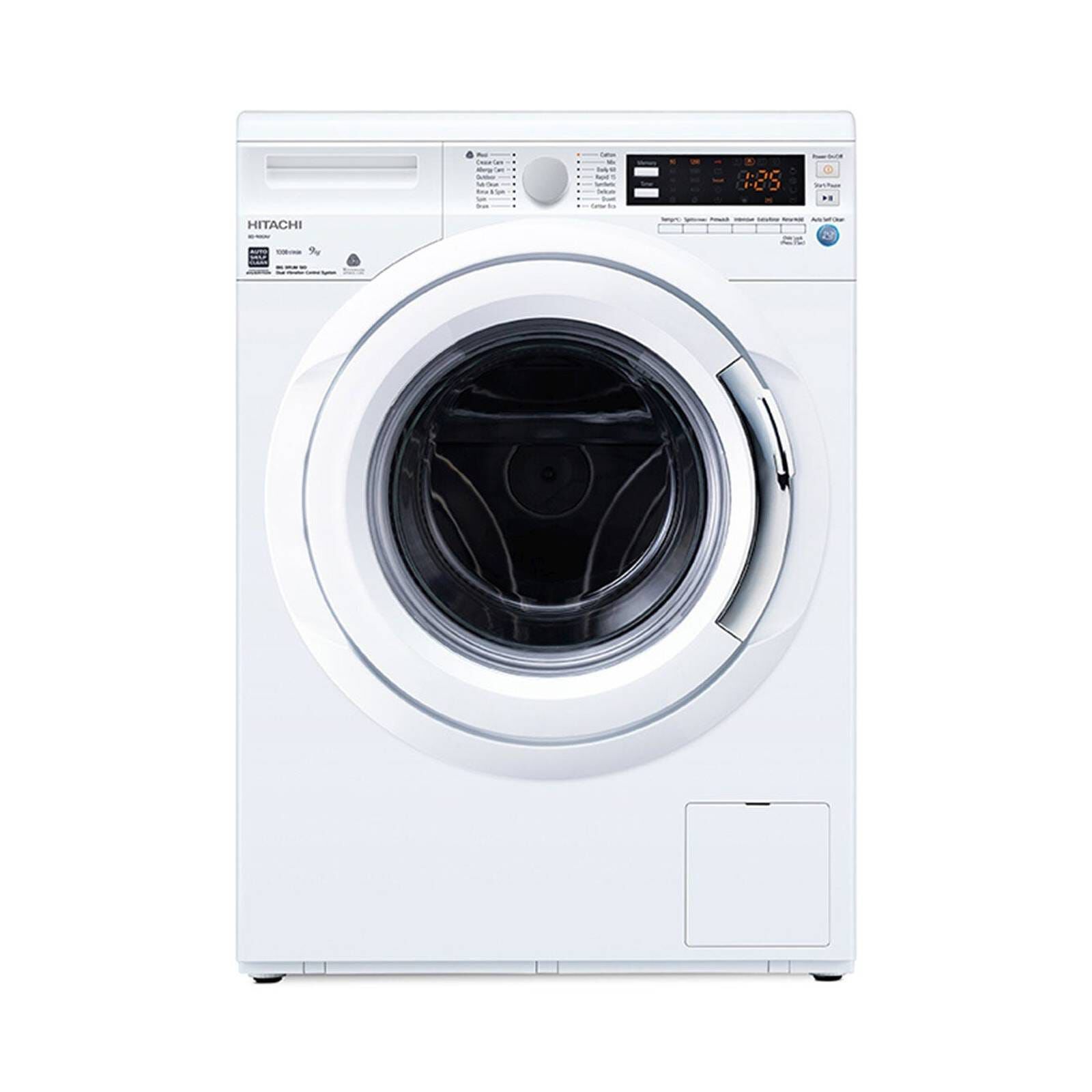 HITACHI Front Load Washer (9kg) BDW90AVWH-image null