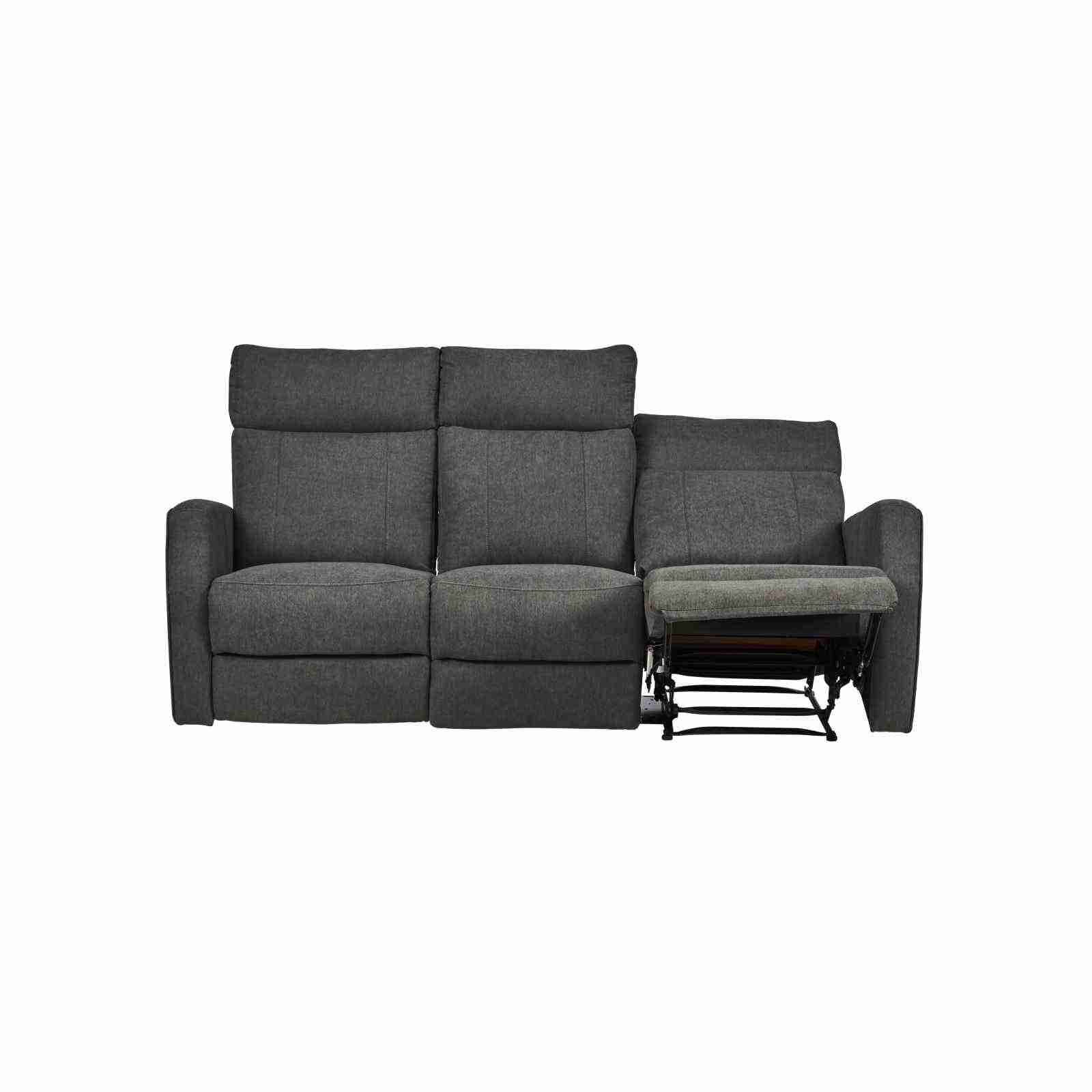 MIZU DESIG 3rr Seater Recliner (fab) Mto Fabric Sofa ELLA-image 40