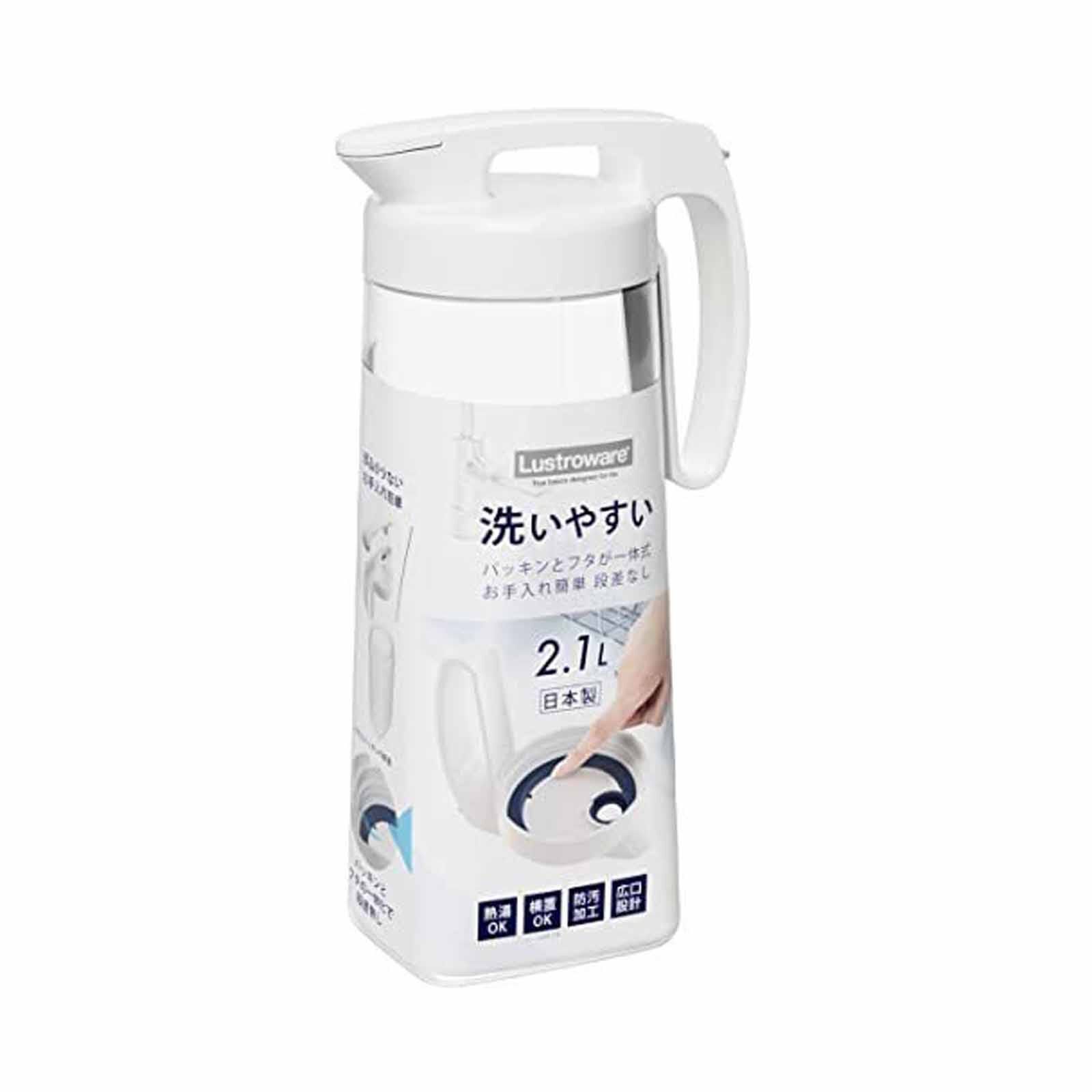LUSTROWARE Easy Clean Up Pitcher (2.1l) K-1286-W-image null