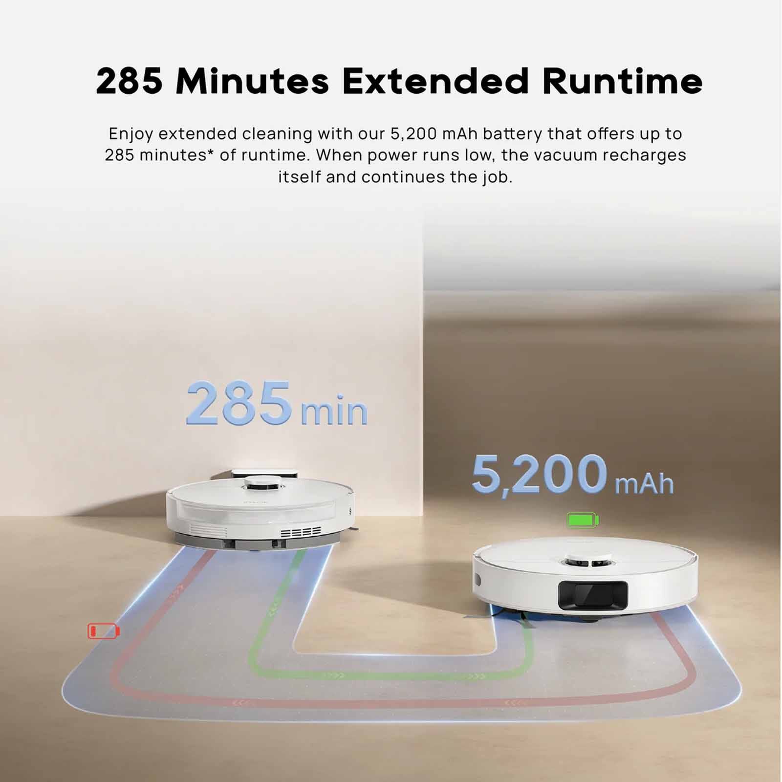 DREAME Robot Vacuum Mop Cleaner DM-D20-GL-image 3