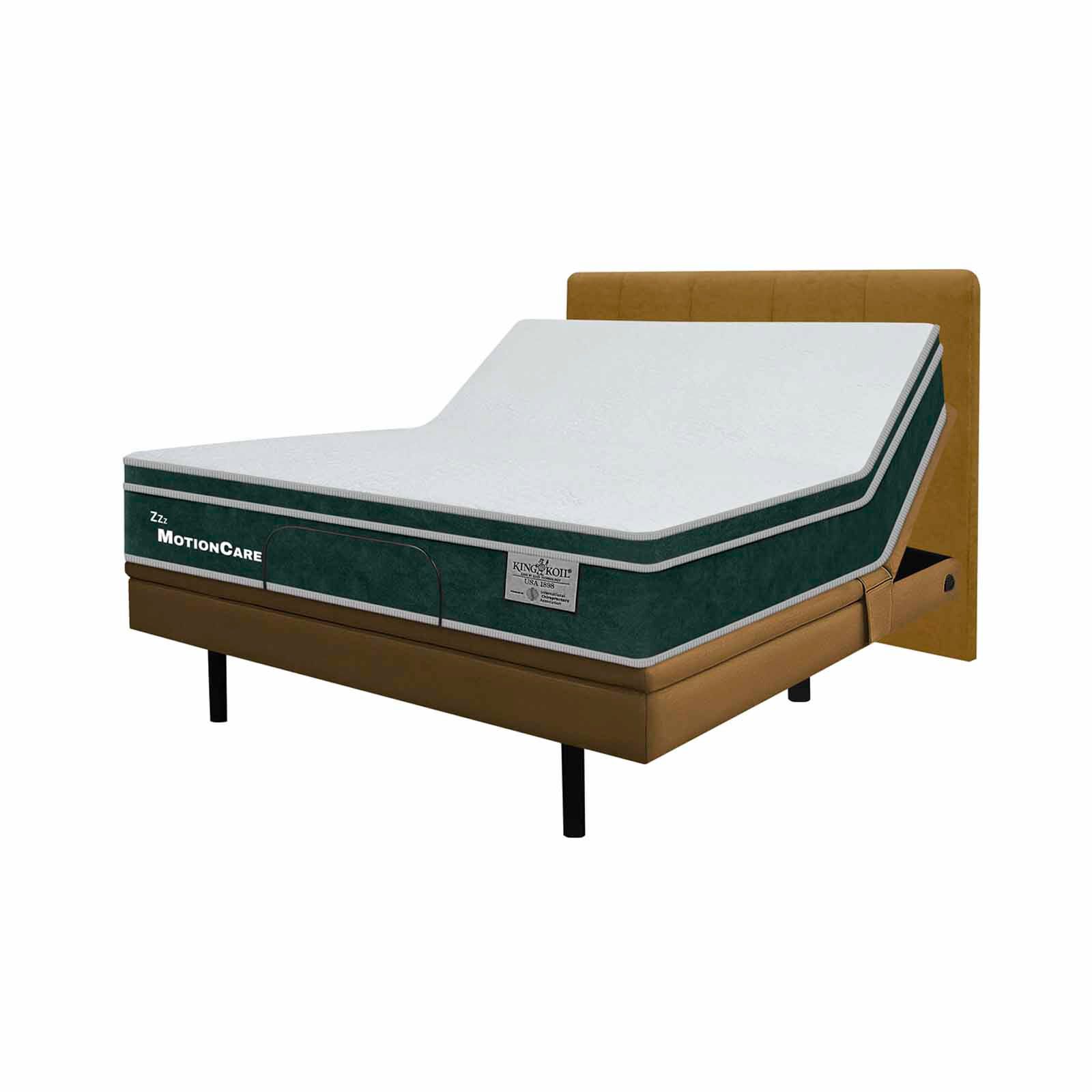 KINGKOIL Motioncare Single Size Mattress W/ab118 Frame And Headboard MOTIONCARE-image 3